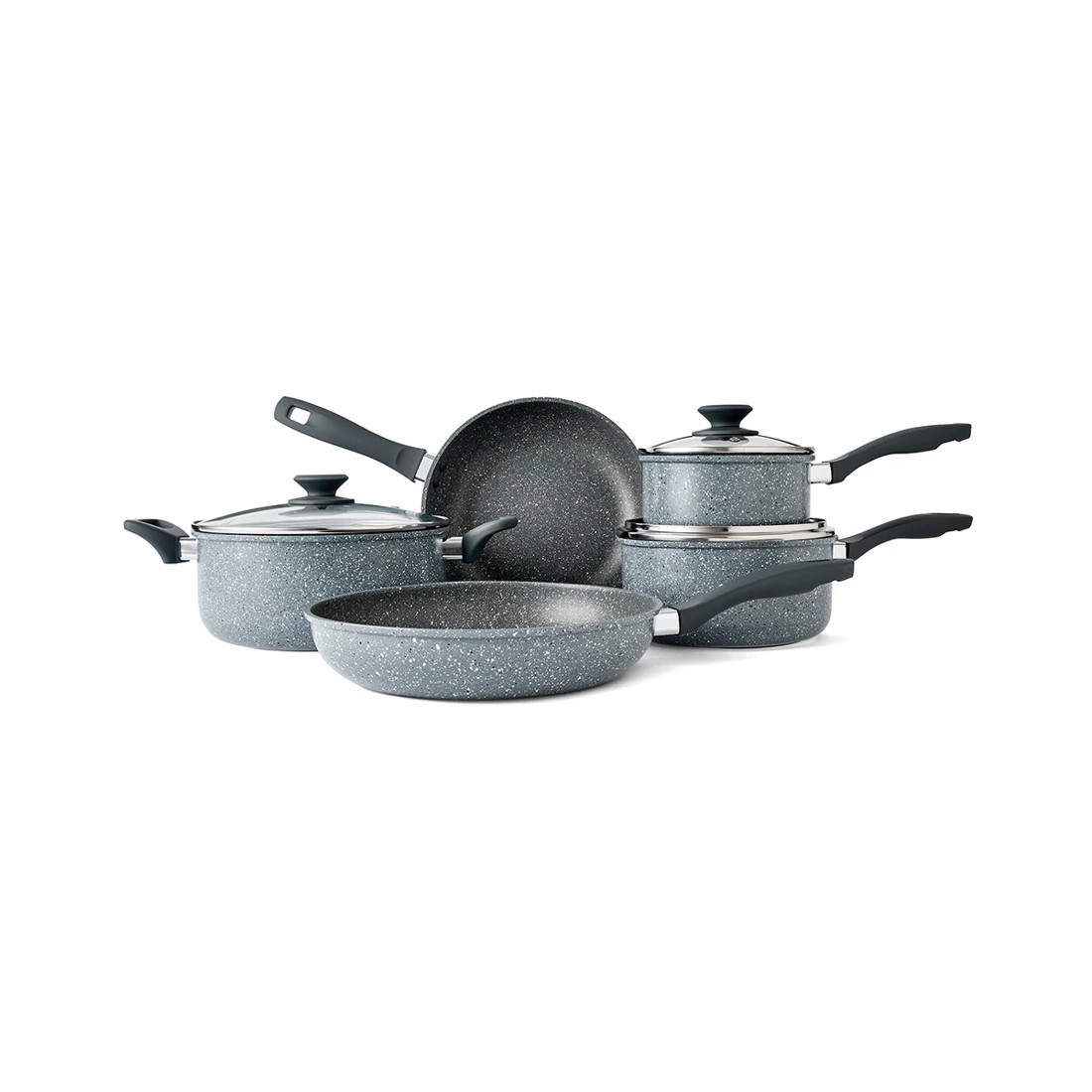2 5 Piece Cookware Set - Stone Grey, 2 of 7
