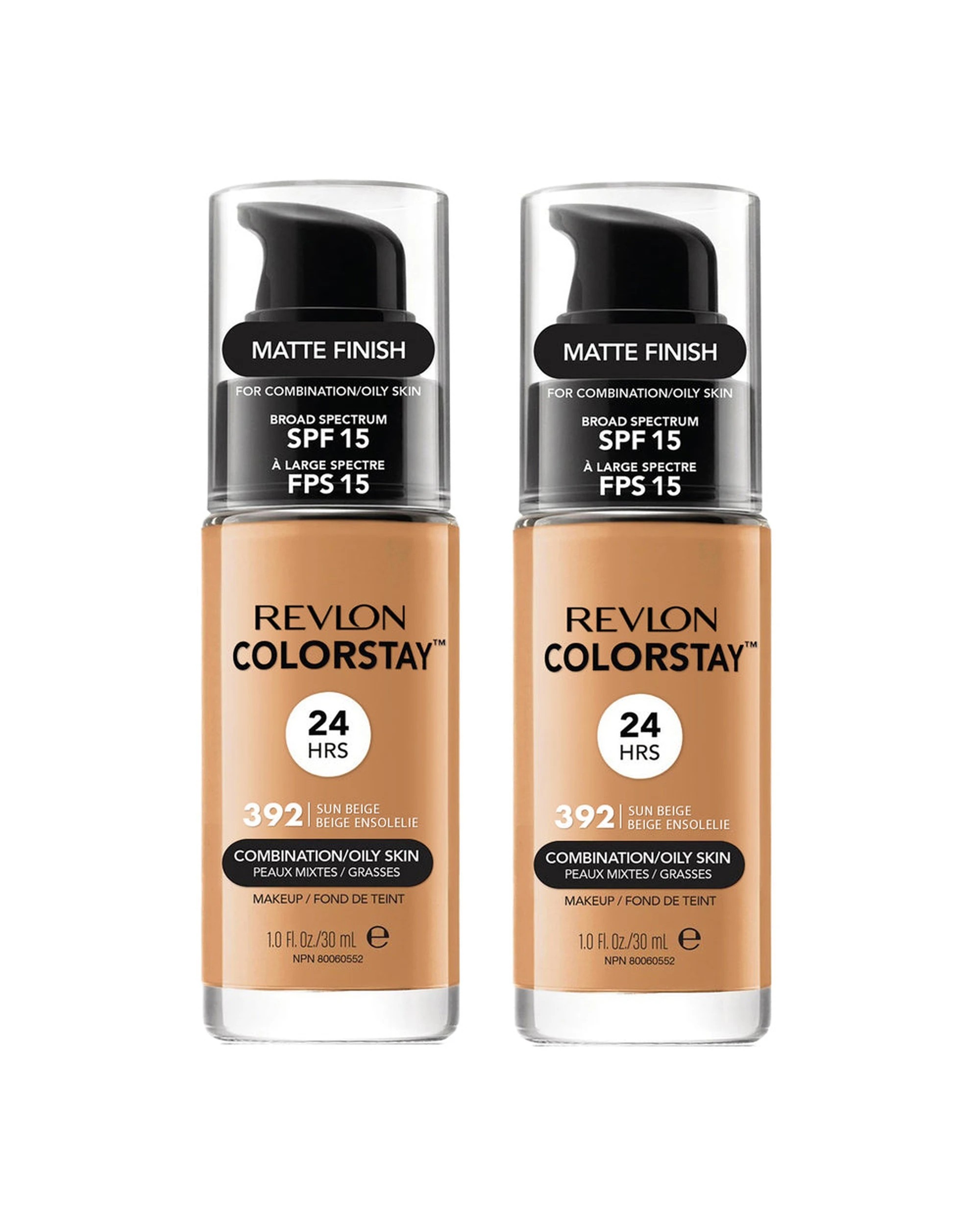 1 Revlon Colorstay Makeup Combination/ Oily Skin 30ml 392 Sun Beige - 2 Pack, 1 of 1