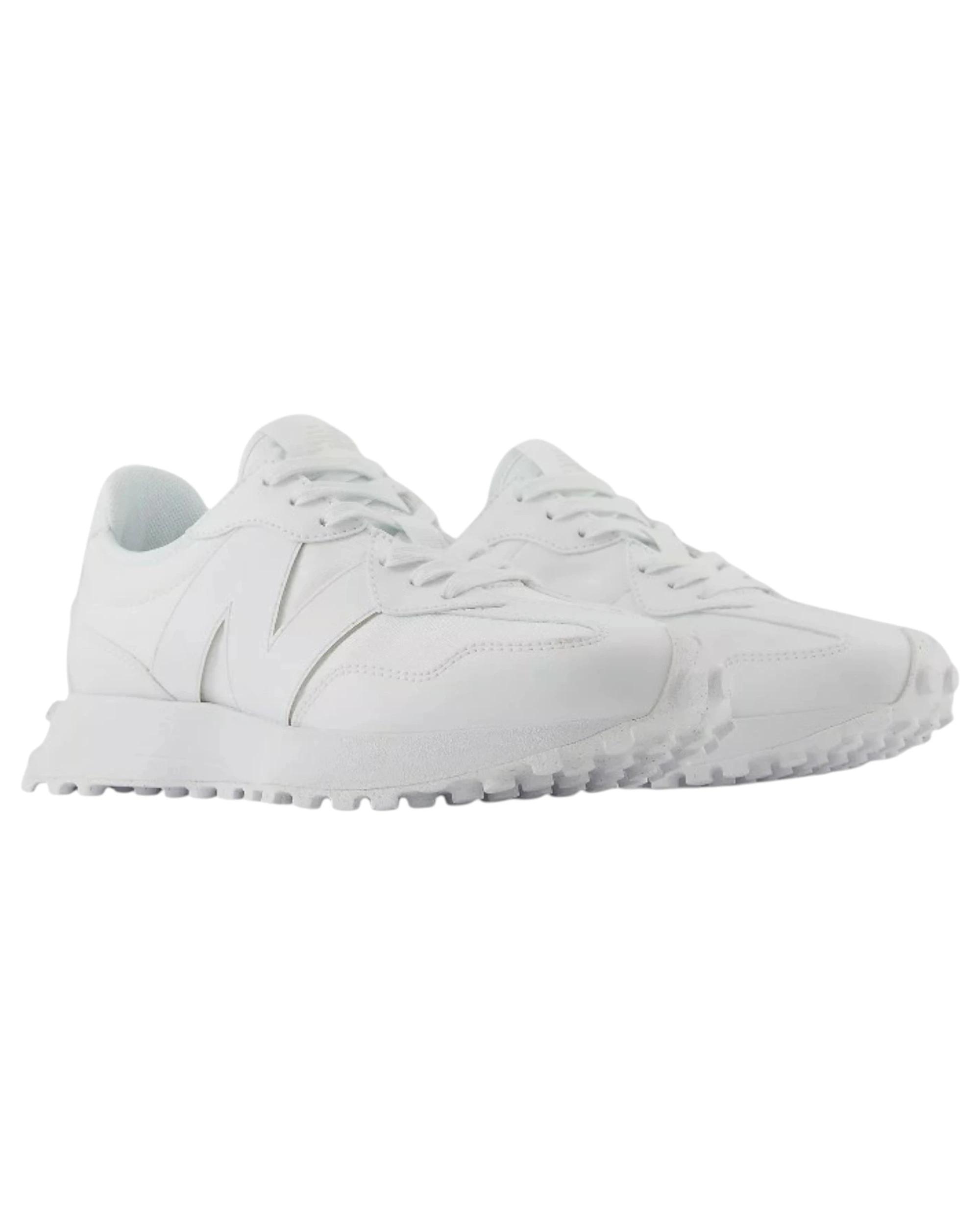 4 New Balance Womens 327 Athletic Shoes WHITE, 4 of 6