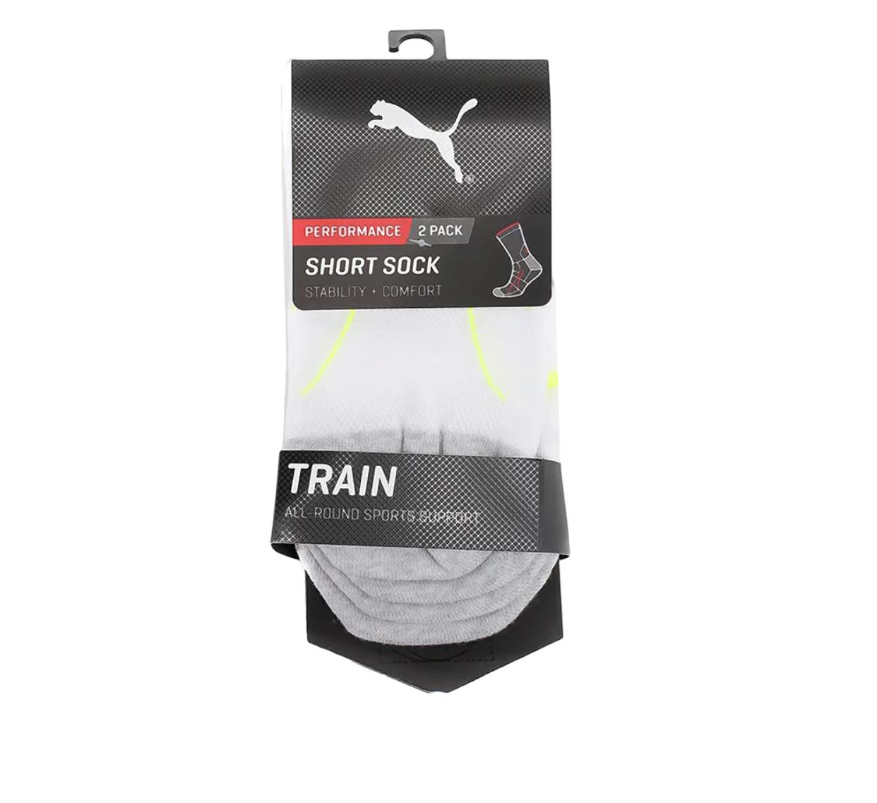 4 Puma 8 Pairs Unisex Performance Training Quarter Crew Socks WHITE, 4 of 6