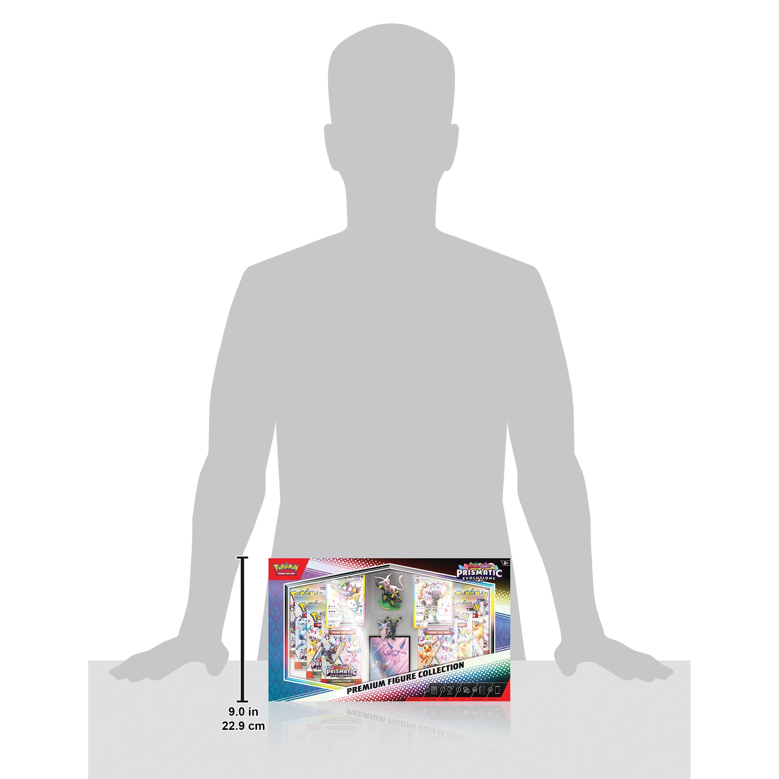 5 Pokemon Trading Card Game: Scarlet & Violet - Prismatic Evolutions Premium Figure Collection, 5 of 5