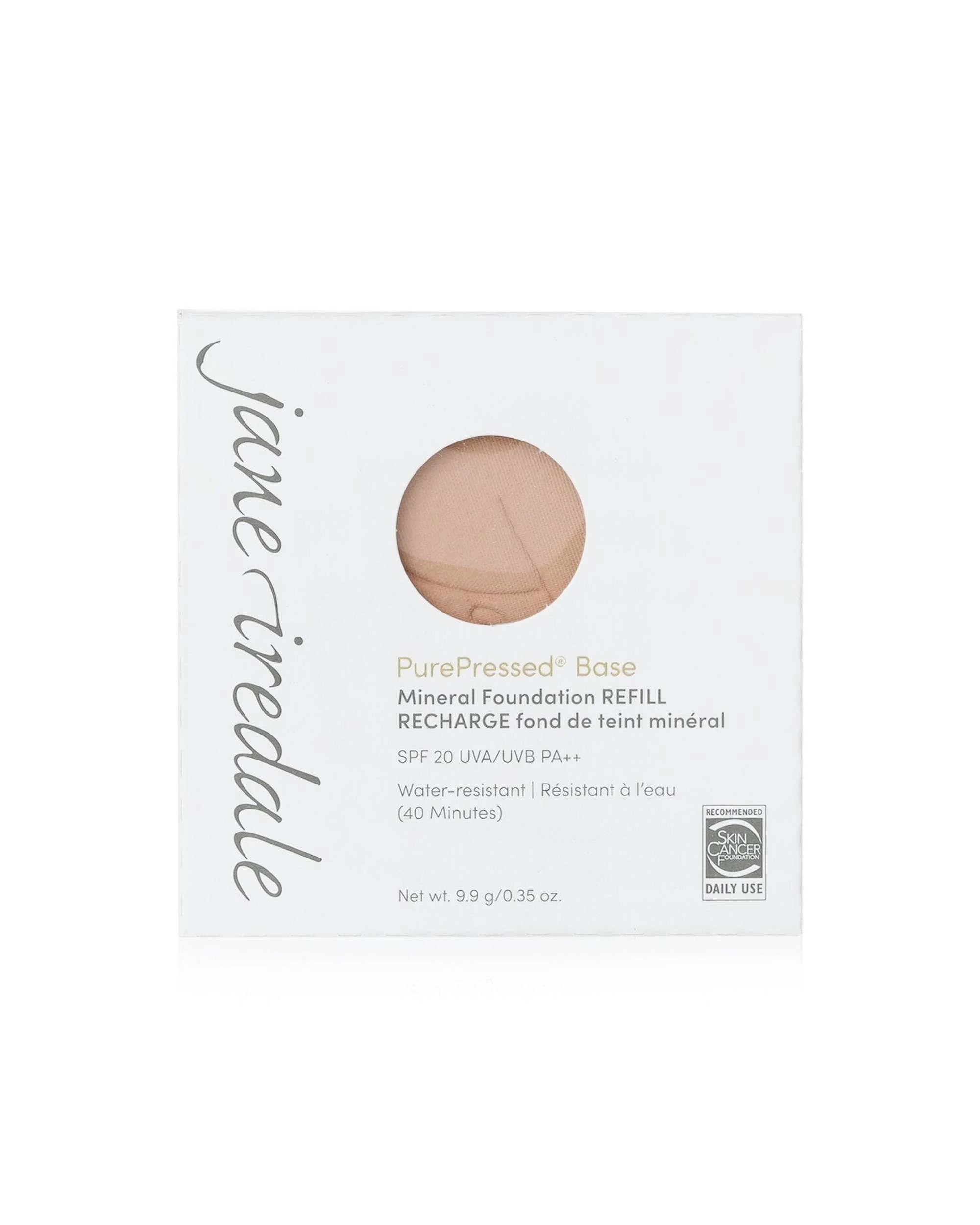 2 Jane Iredale PurePressed Base Mineral Foundation Refill SPF 20 - 9.9g/0.35oz - Suntan, 2 of 9