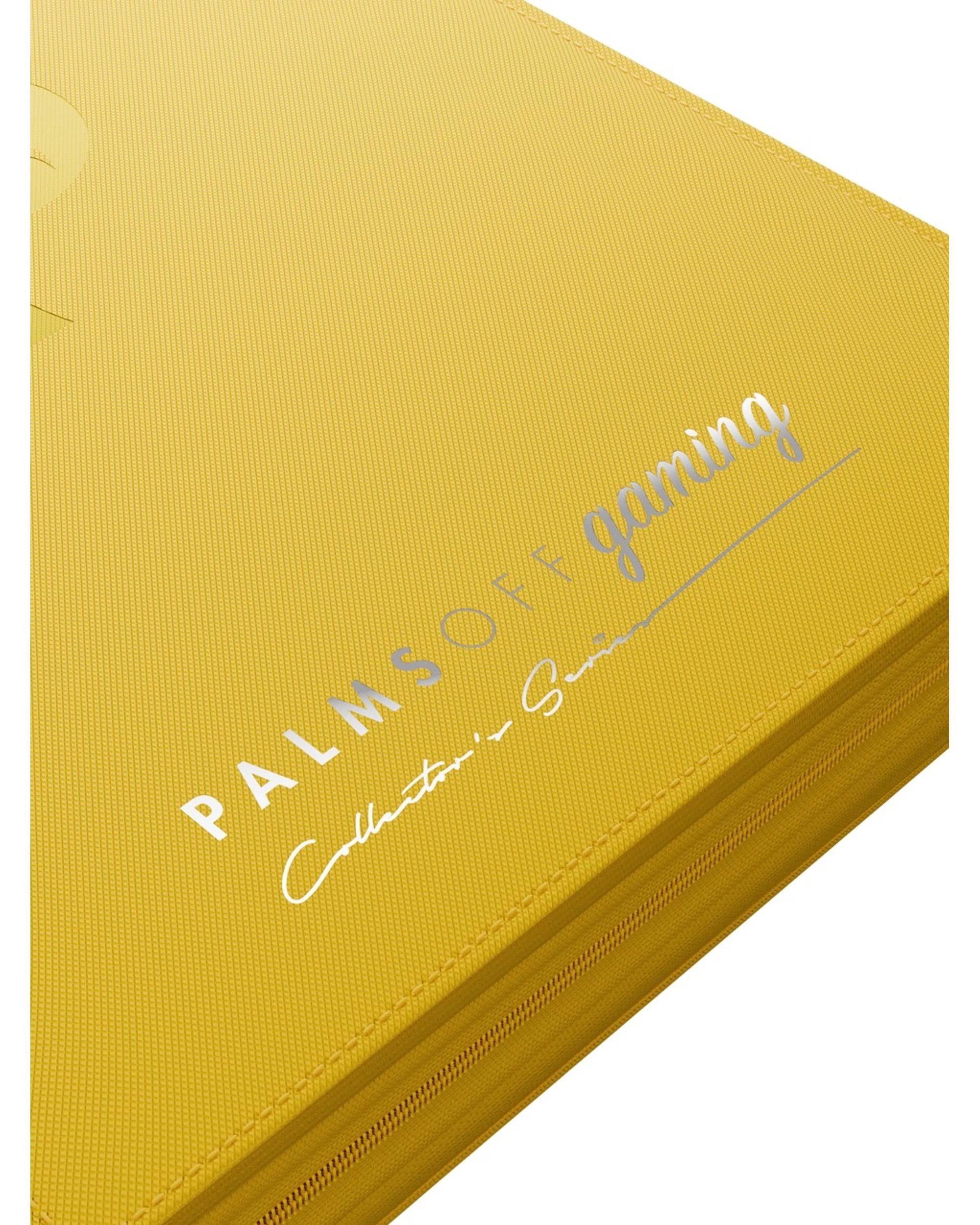 6 Palms Off Gaming Collector's Series 9 Pocket Top Loader 216 Capacity Zip Binder - Yellow, 6 of 8
