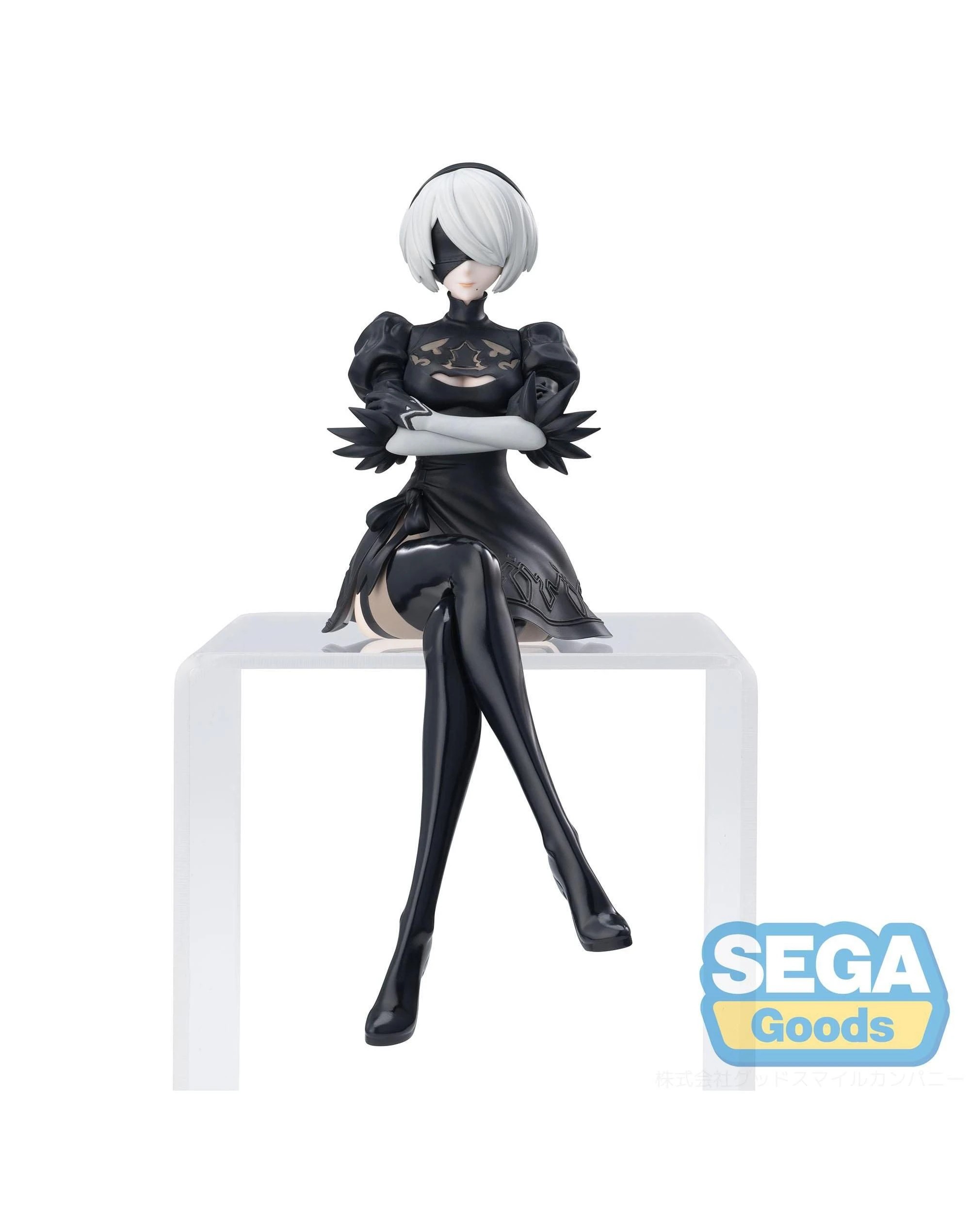 1 NieR:Automata Ver1.1a 2B PM Perching Figure, 1 of 9