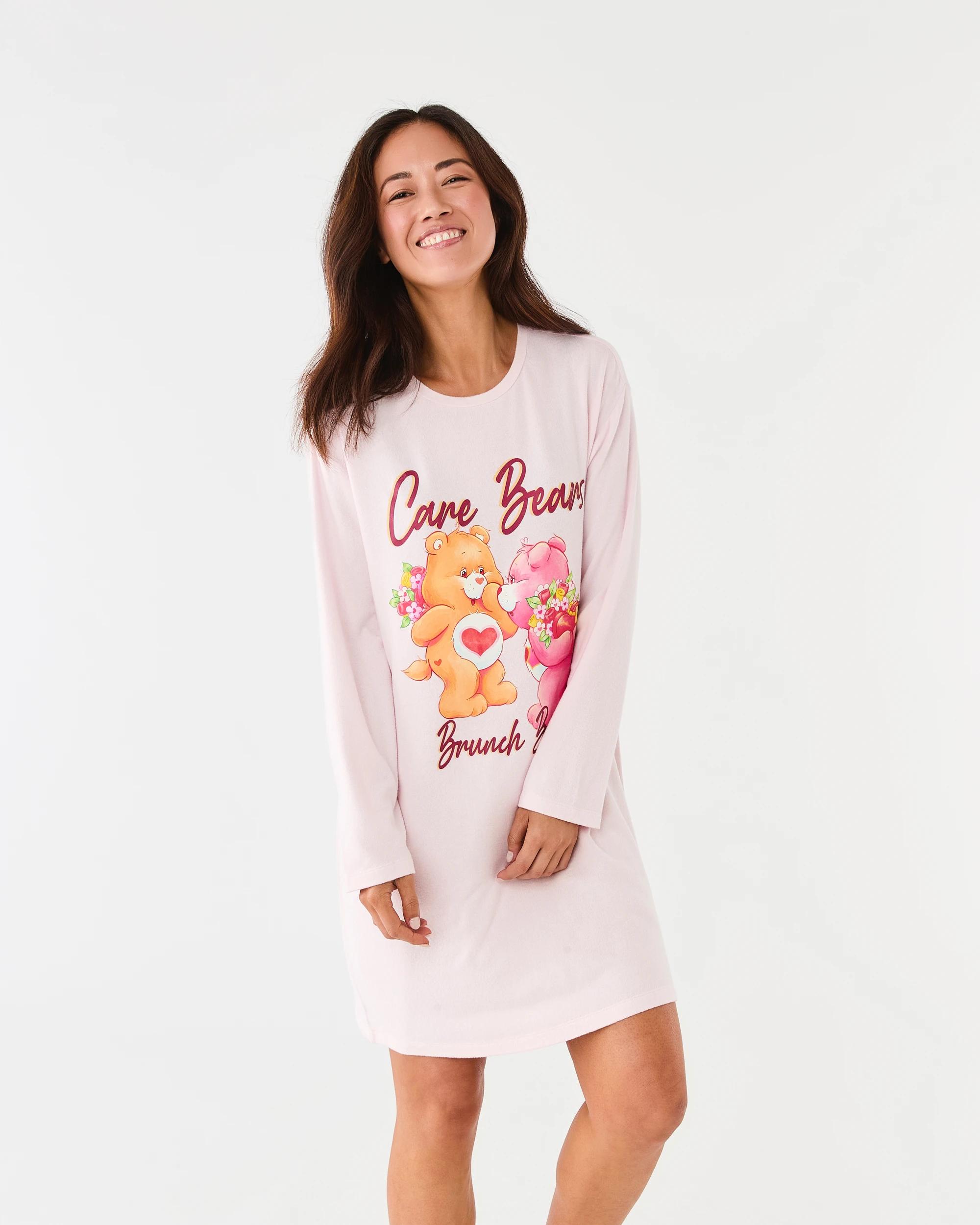 1 Care Bears License Long Sleeves Super Soft Nightie Cb Plp, 1 of 7