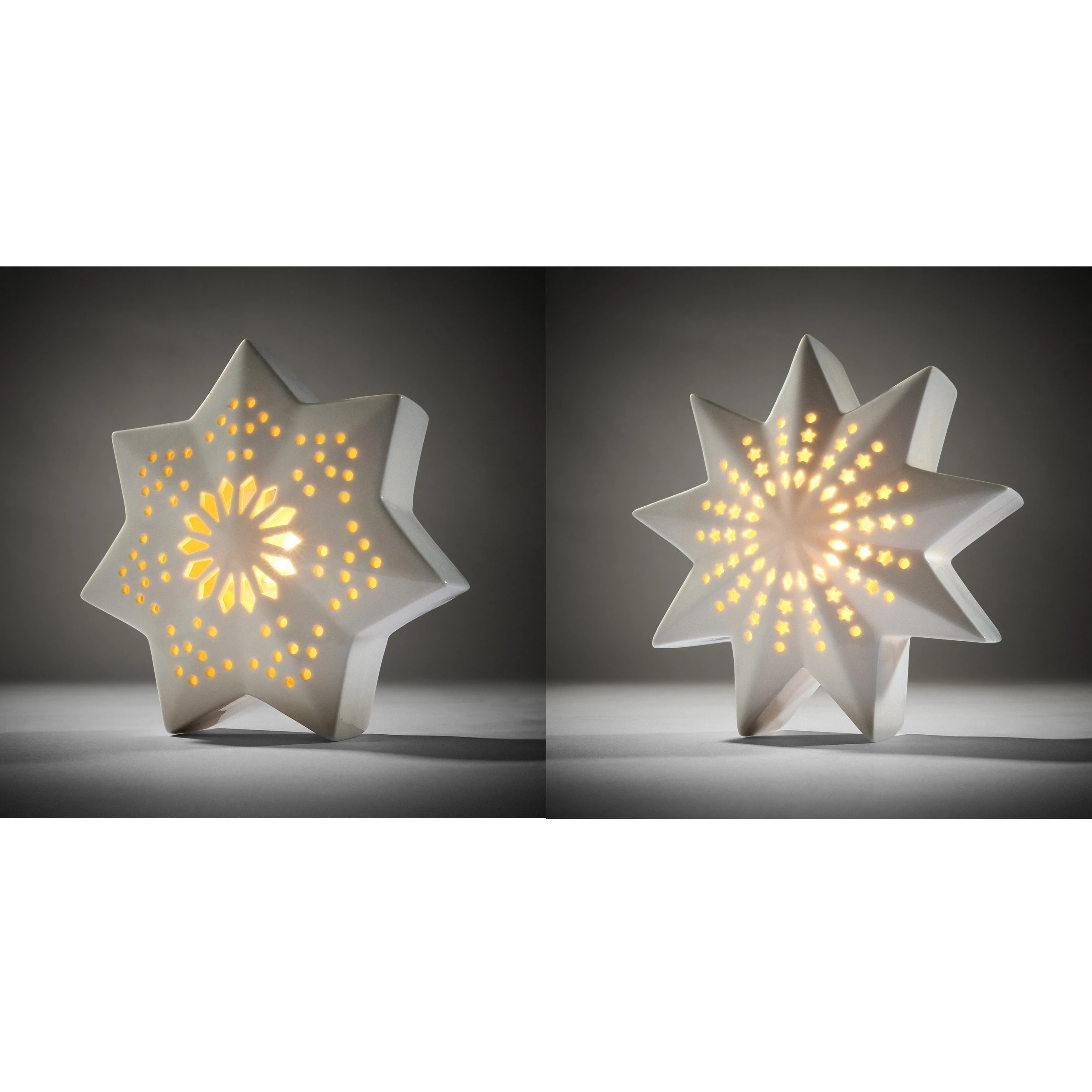 1 Battery Operated LED Light Up Star Decoration - Assorted, 1 of 9
