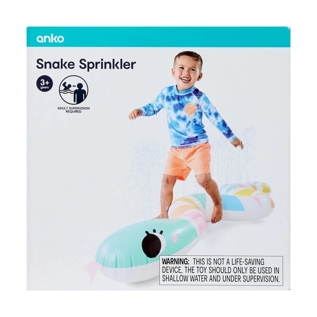 7 Inflatable Snake Sprinkler, 7 of 7