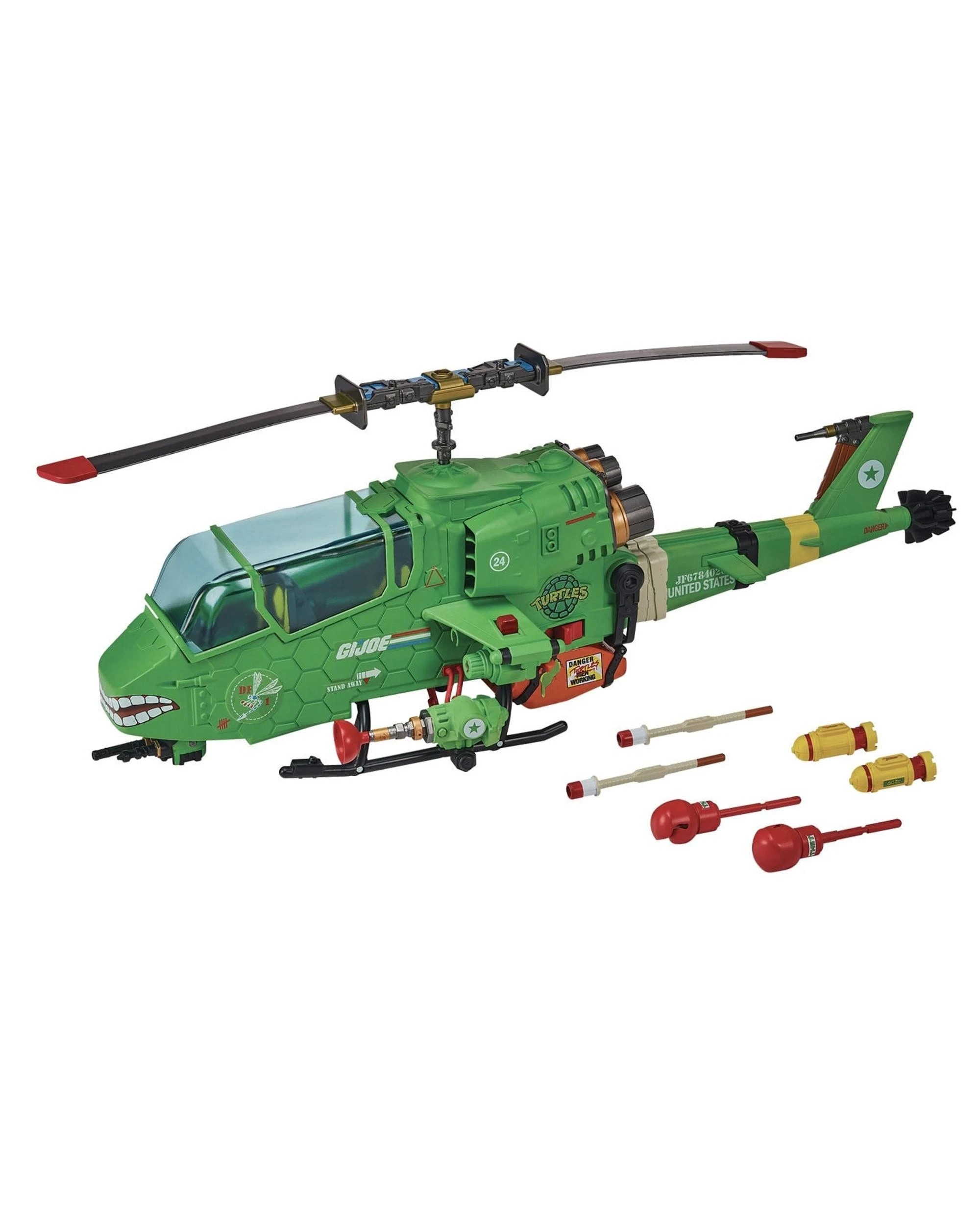 2 Teenage Mutant Ninja Turtles x G.I. Joe Turtle-Fly Copter, 2 of 3