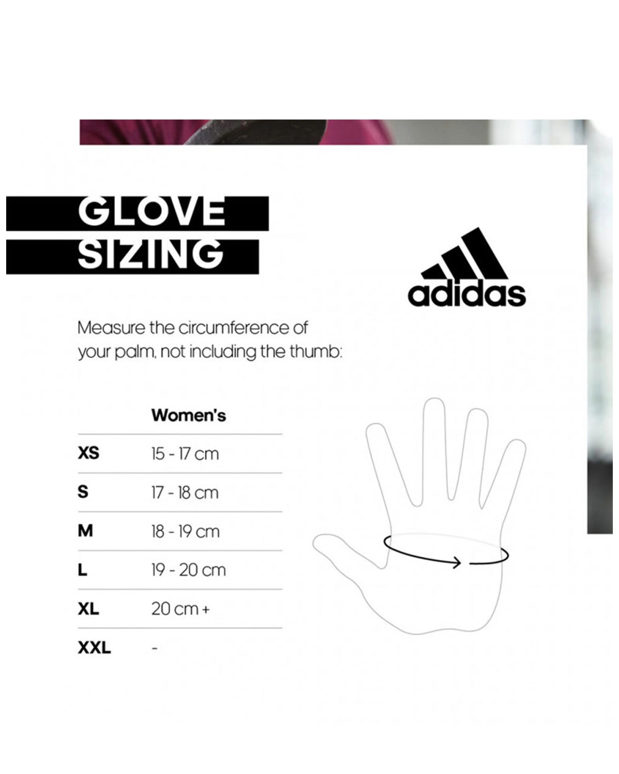 4 Adidas Essential Womens Gloves Climalite Wicking Suede Palm Extra Large - Multi, 4 of 4