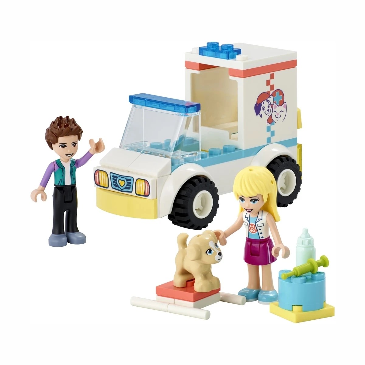 2 LEGO Friends Pet Clinic Ambulance 41694, 2 of 10