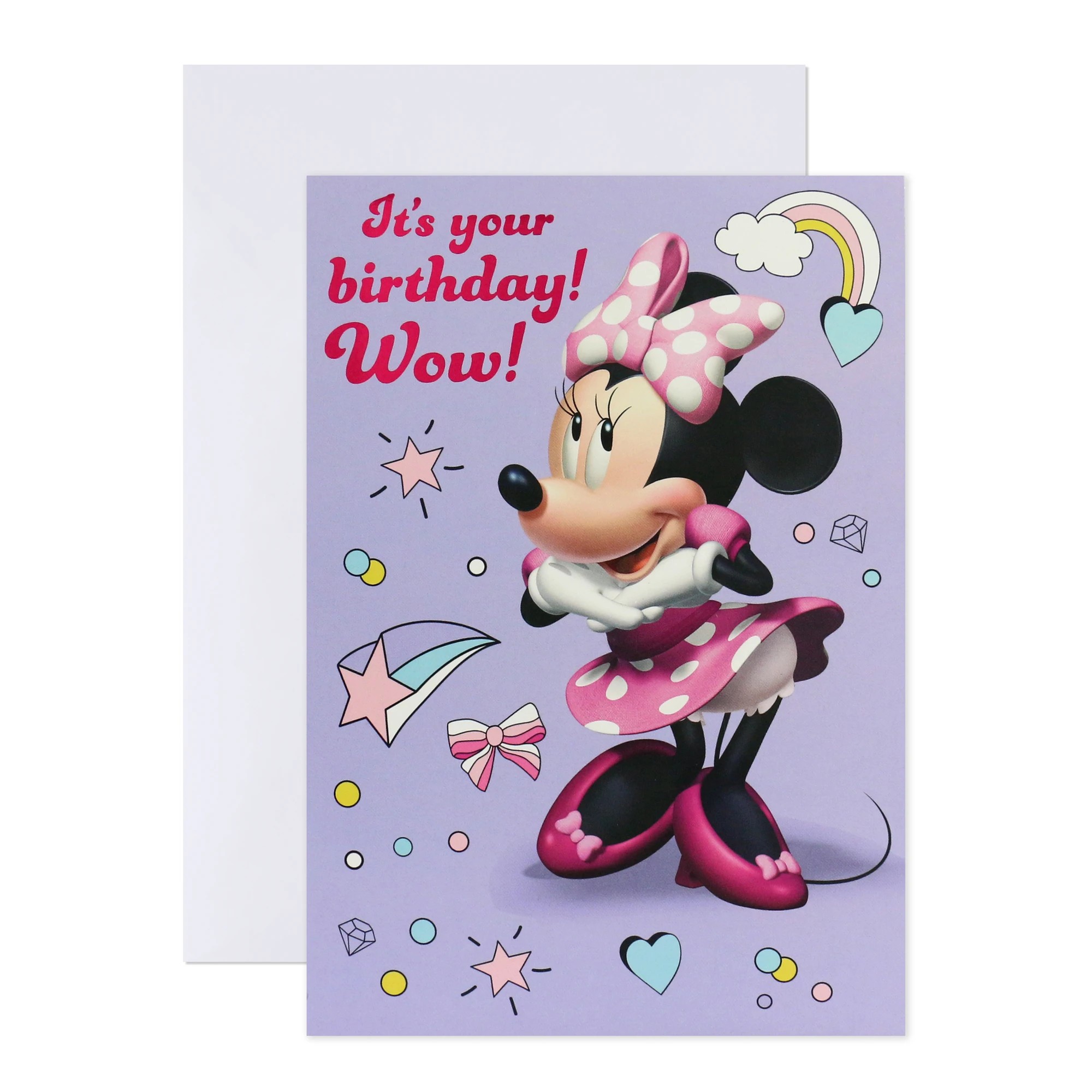 1 Hallmark Interactive Sound Birthday Card - Minnie Mouse, 1 of 4