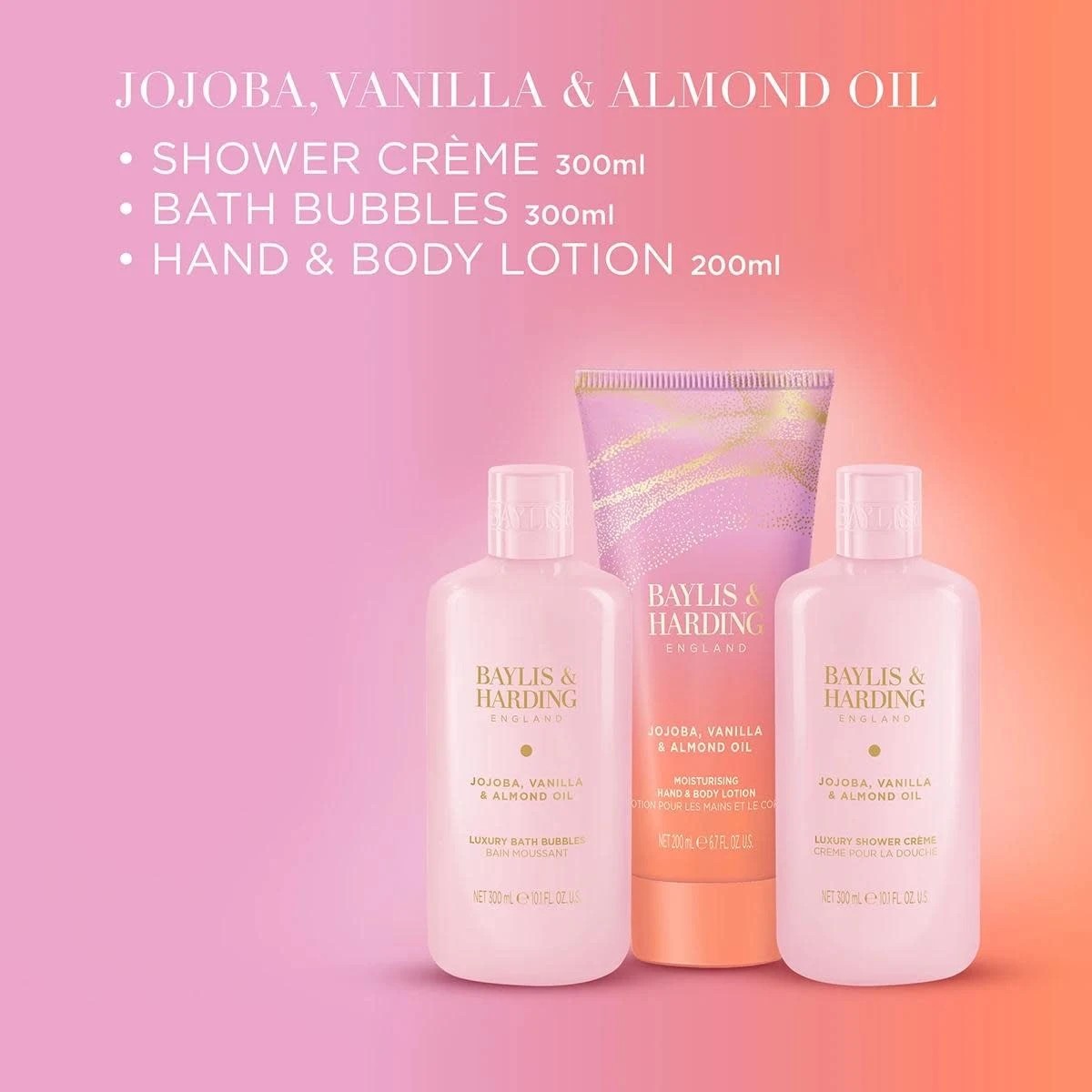 3 Baylis & Harding Signature Collection - Jojoba, Vanilla and Almond Oil, 3 of 4
