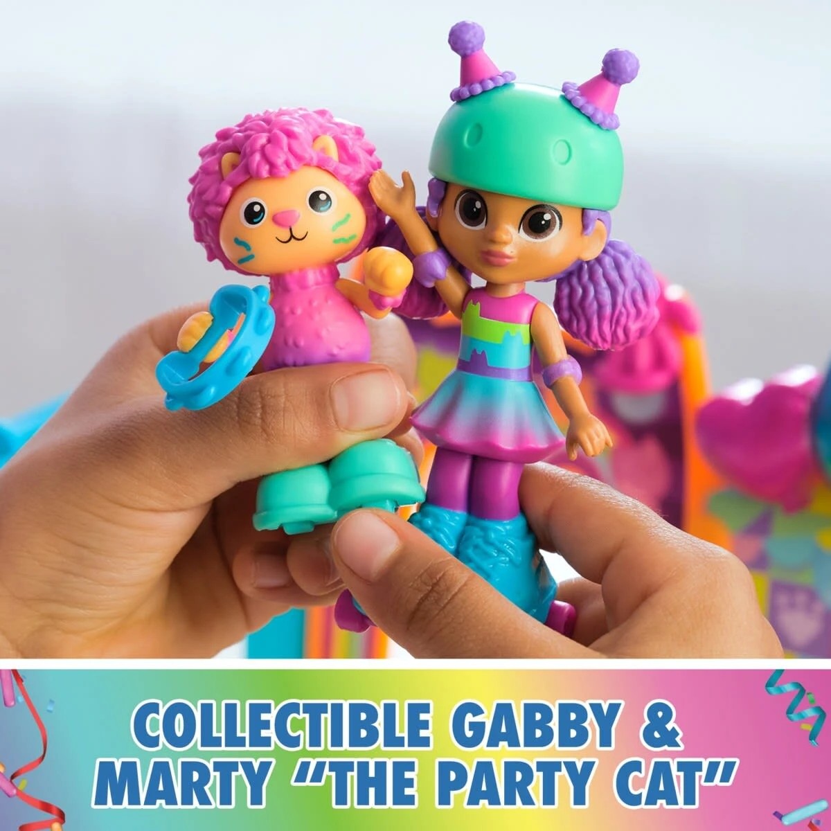 2 Gabby's Dollhouse Gabby's Party Room Playset, 2 of 9