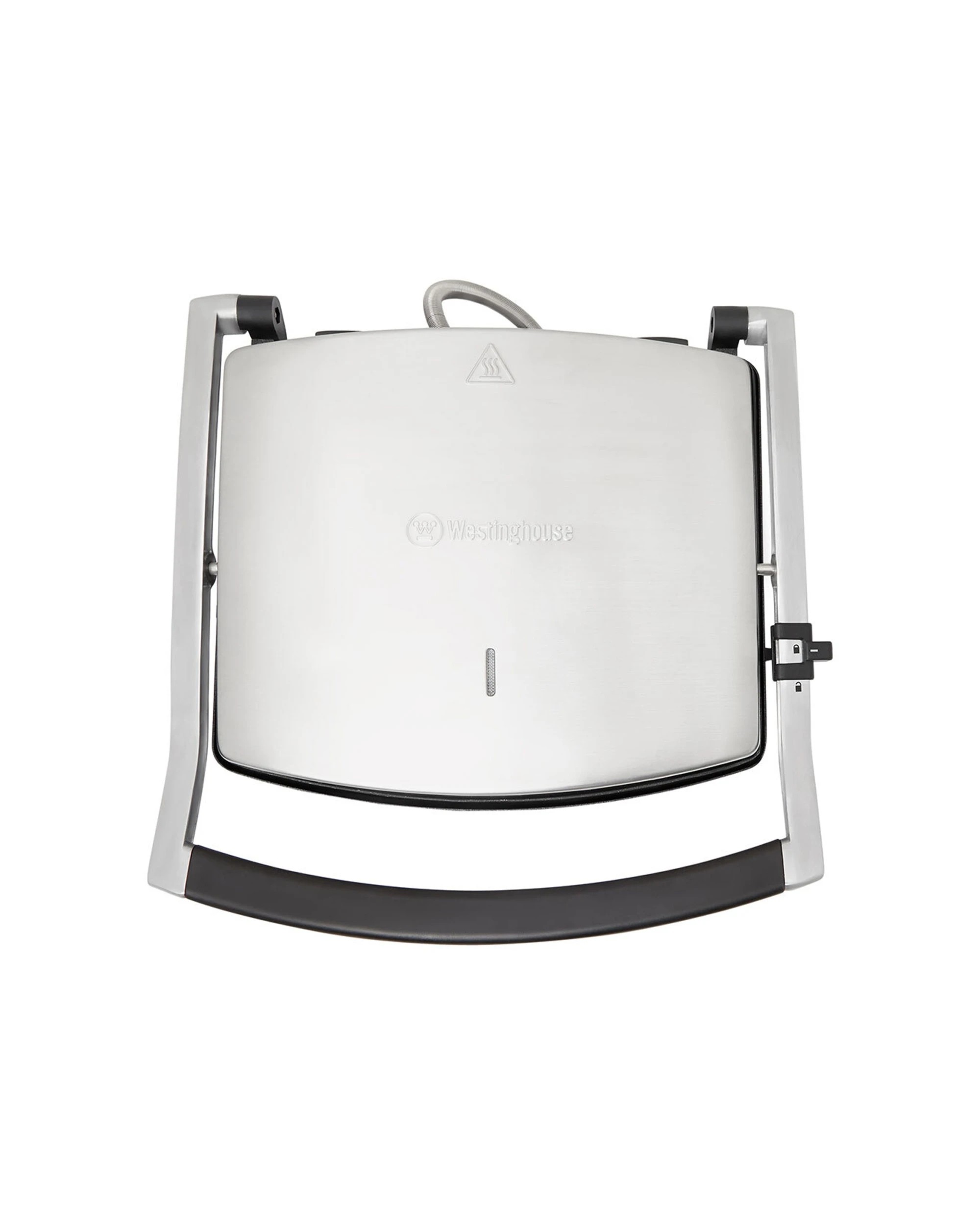 4 Westinghouse 2000w 4 Slice Electric Grill/toaster Panini/sandwich Press Maker
 - Silver, 4 of 8