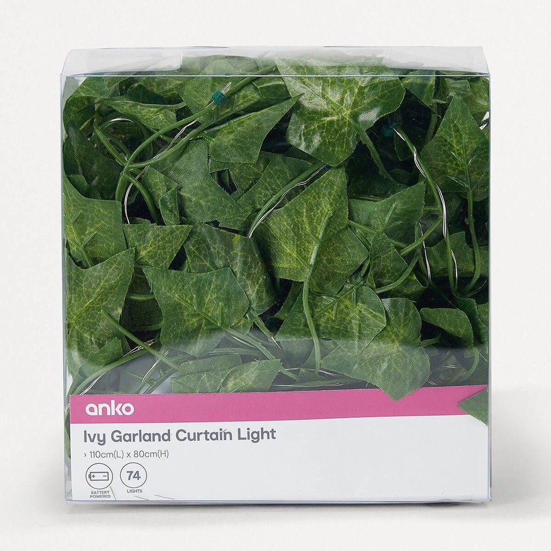 8 Ivy Garland Curtain Light, 8 of 8