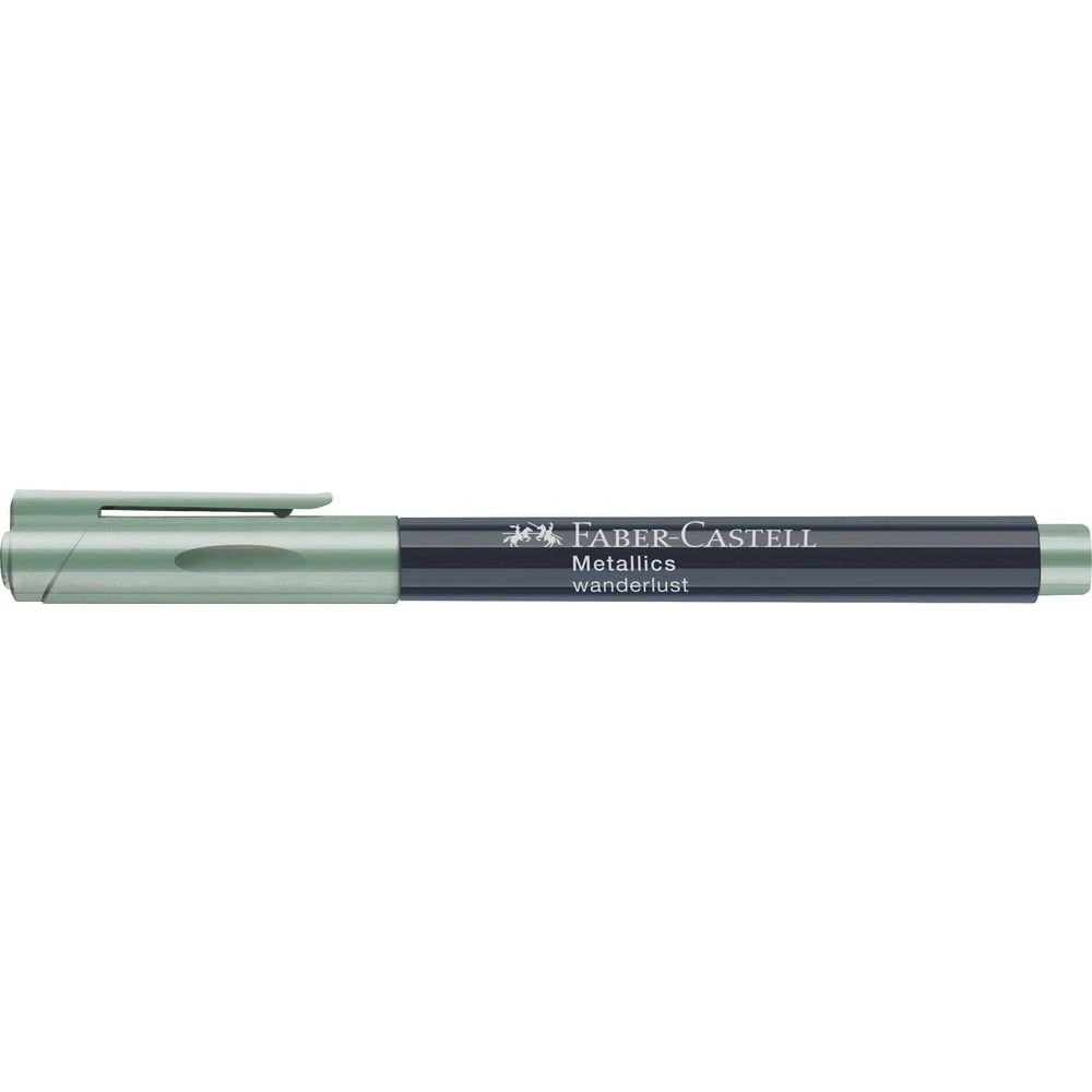 2 Faber-Castell Metallic Permanent Marker Wanderlust, 2 of 6