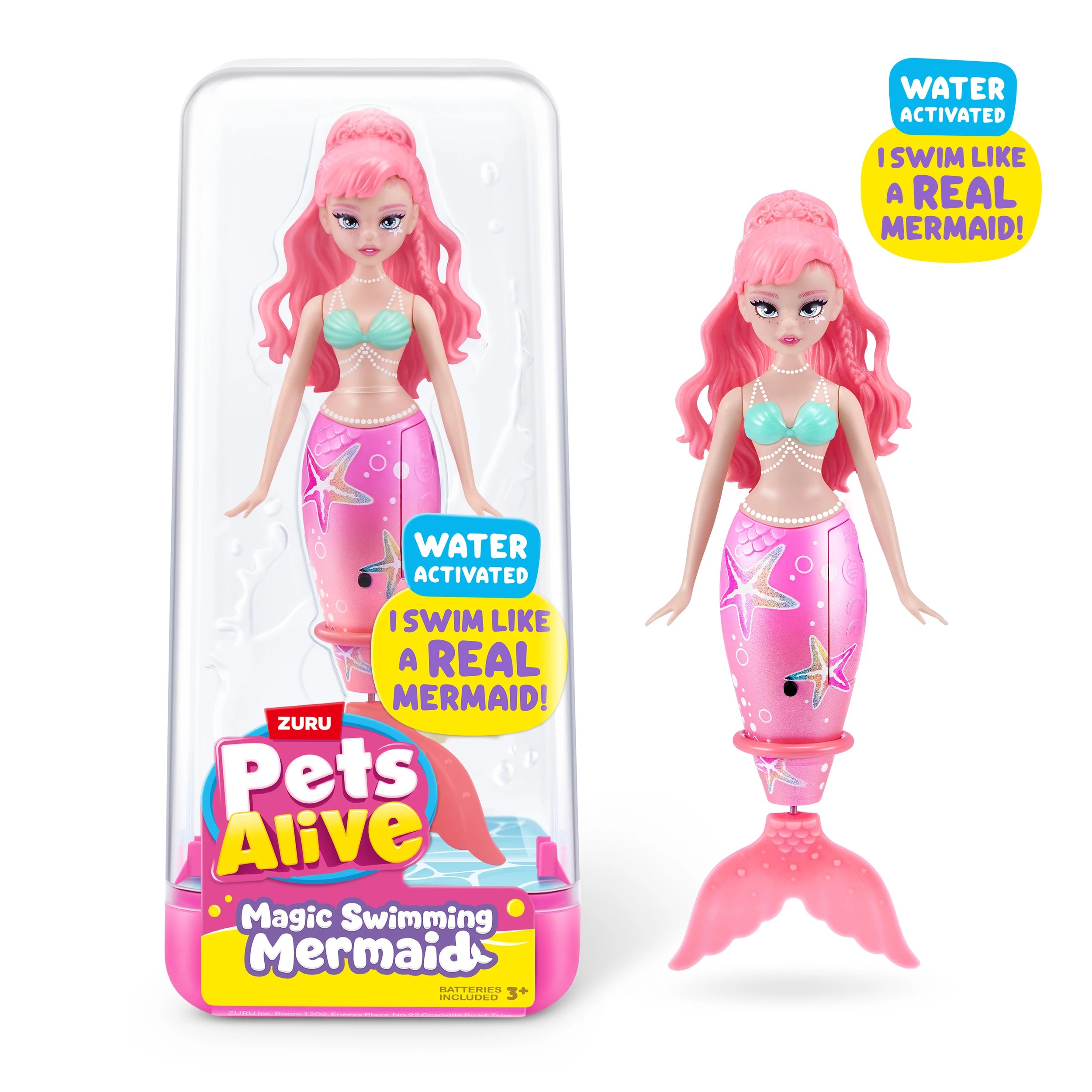 2 Pets Alive Magic Swimming Mermaid by ZURU - Assorted, 2 of 5