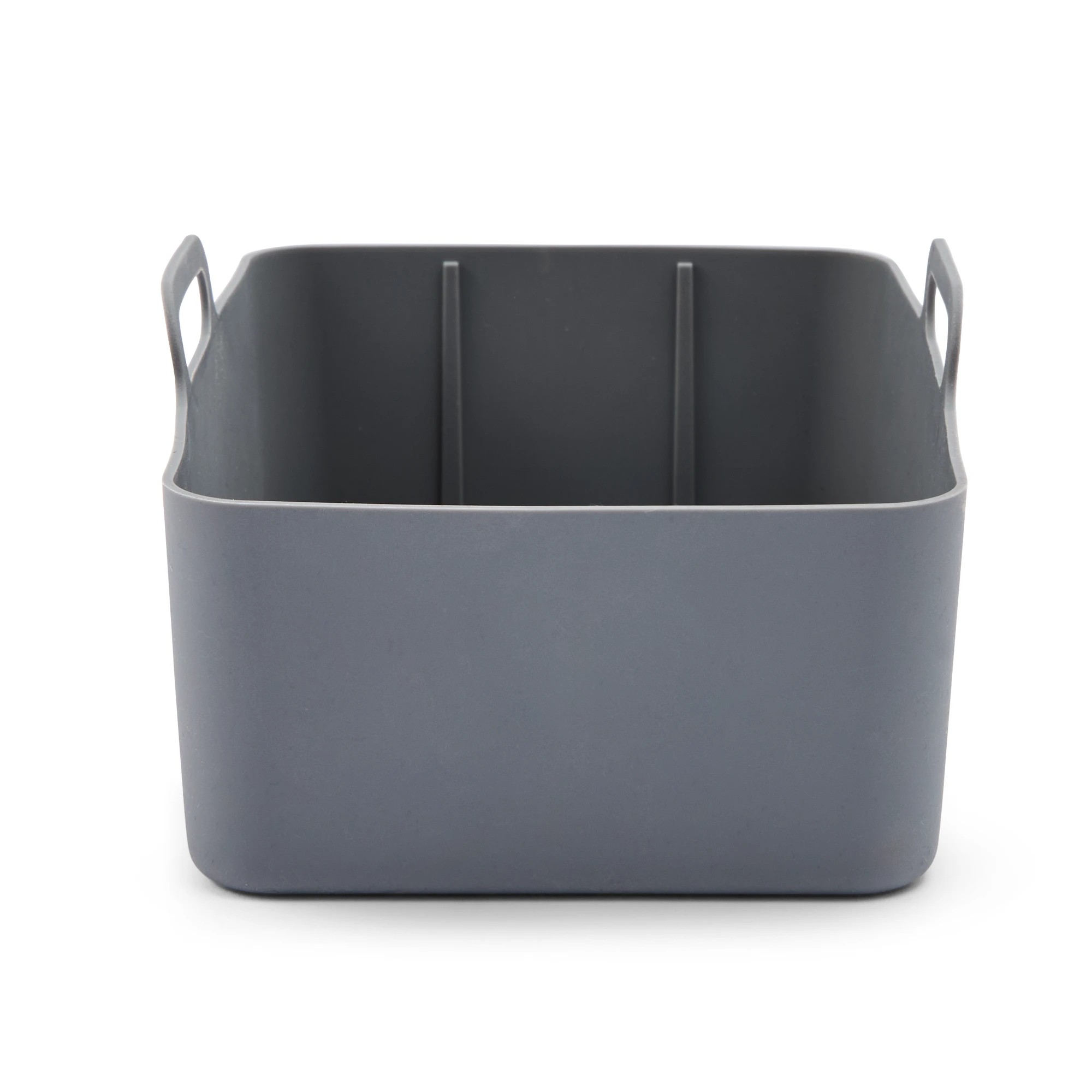 6 2 Pack Silicone Rectangle Air Fryer Trays - Grey, 6 of 10