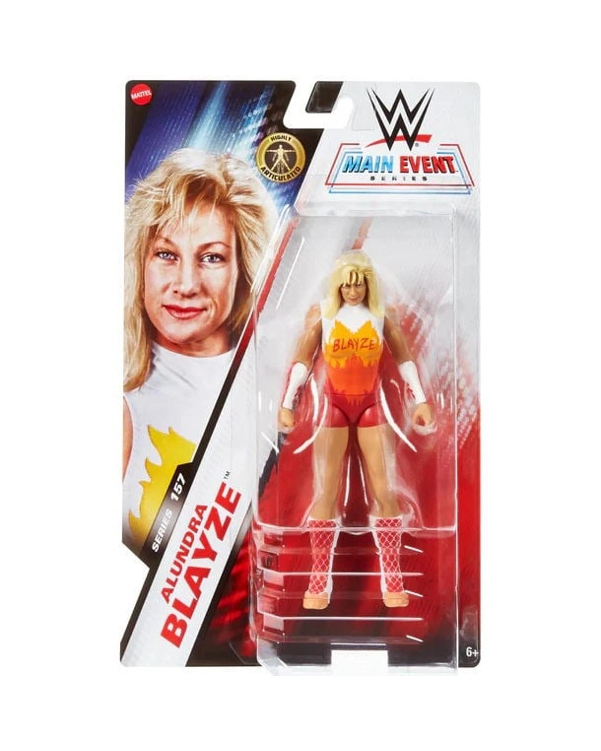 1 WWE Main Event Series 157 Alundra Blayze Action Figure, 1 of 5