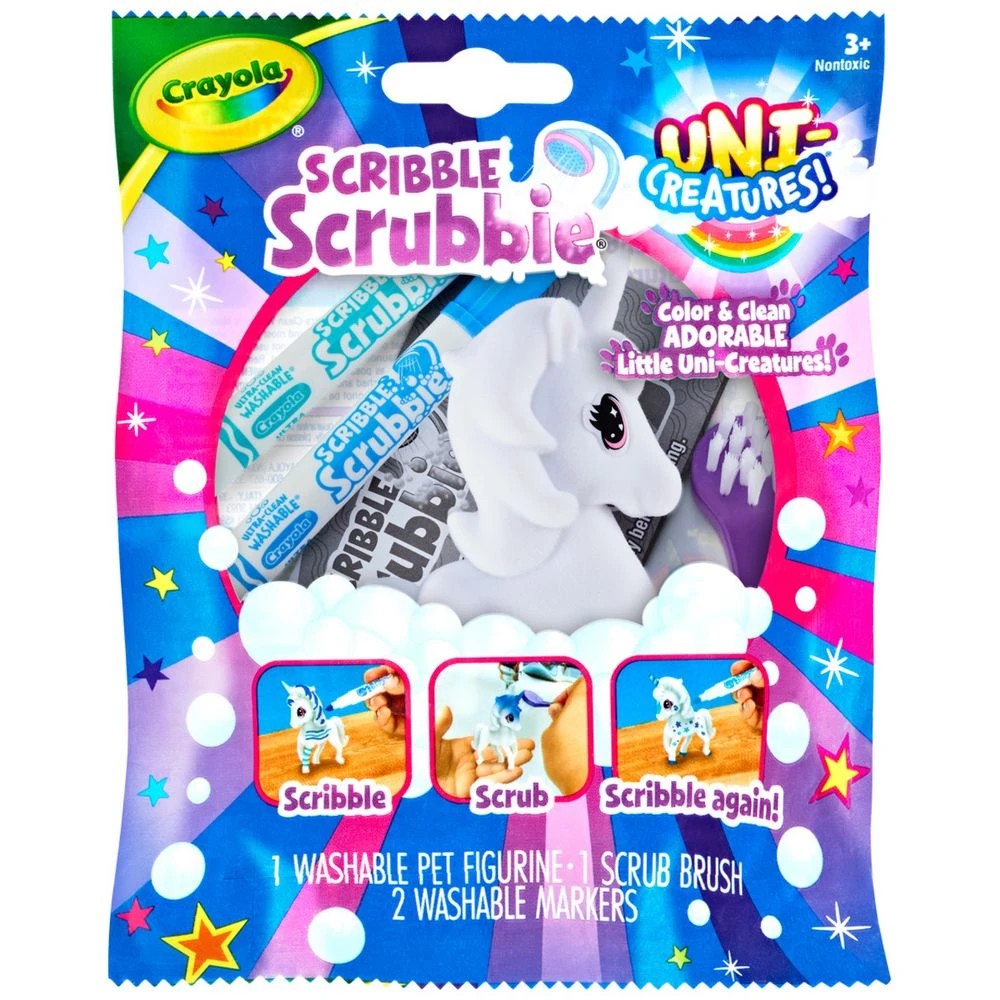 4 Crayola Scribble Scrubbies Unicreatures, 4 of 9