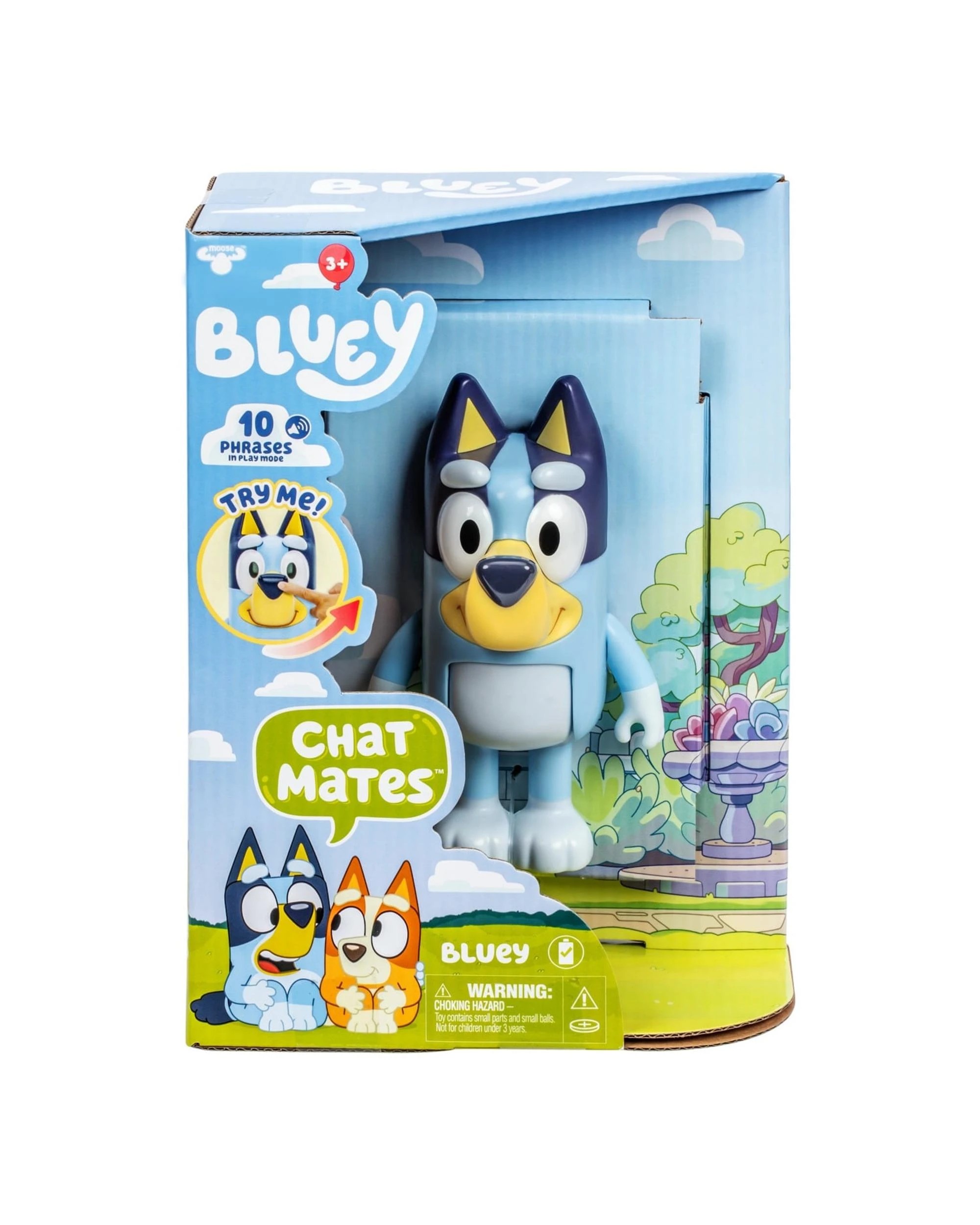 1 Bluey Chat Mates Bluey Action Figure, 1 of 5