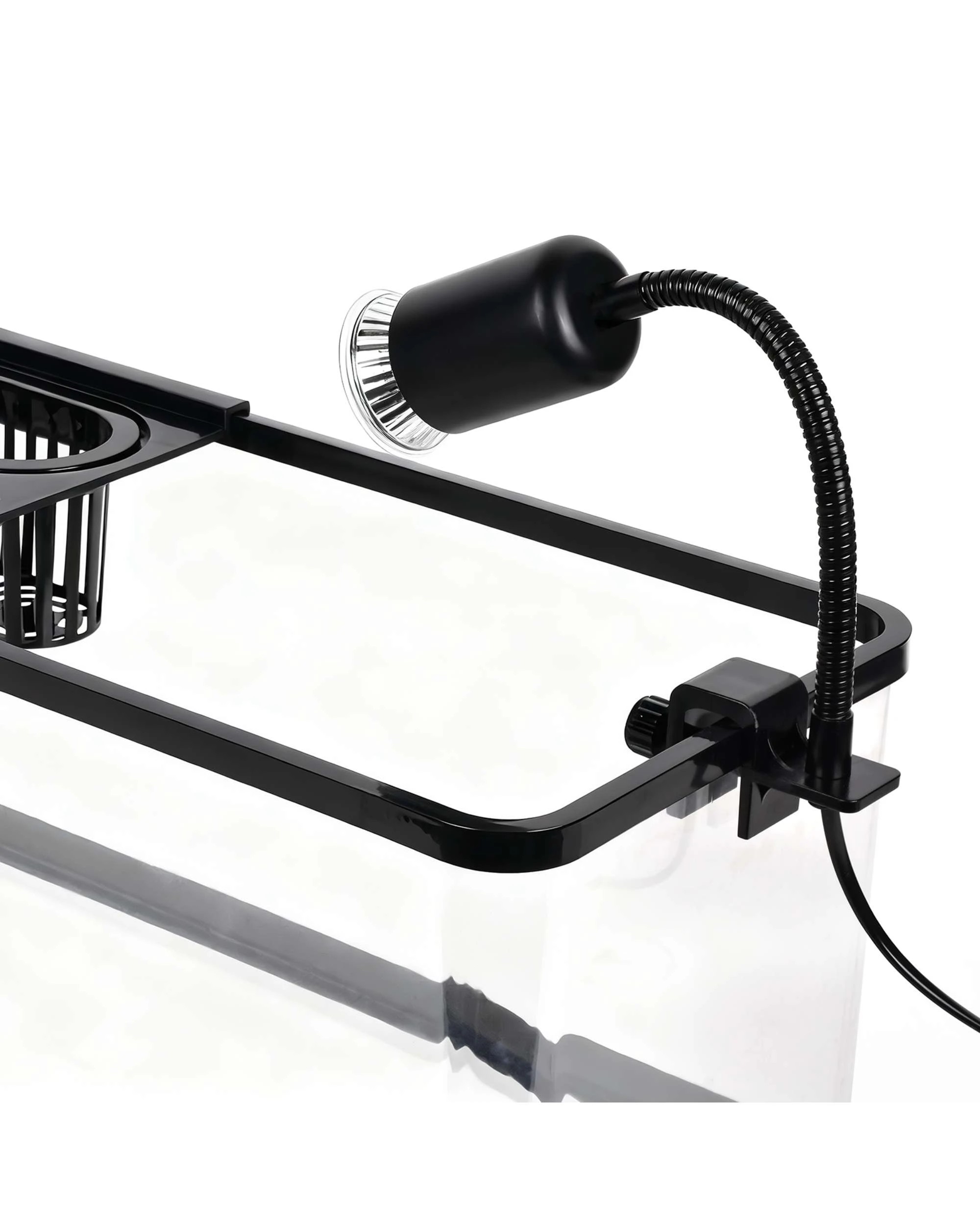 7 Advwin Turtle Tank Kit Fish Tank with Light, 7 of 8