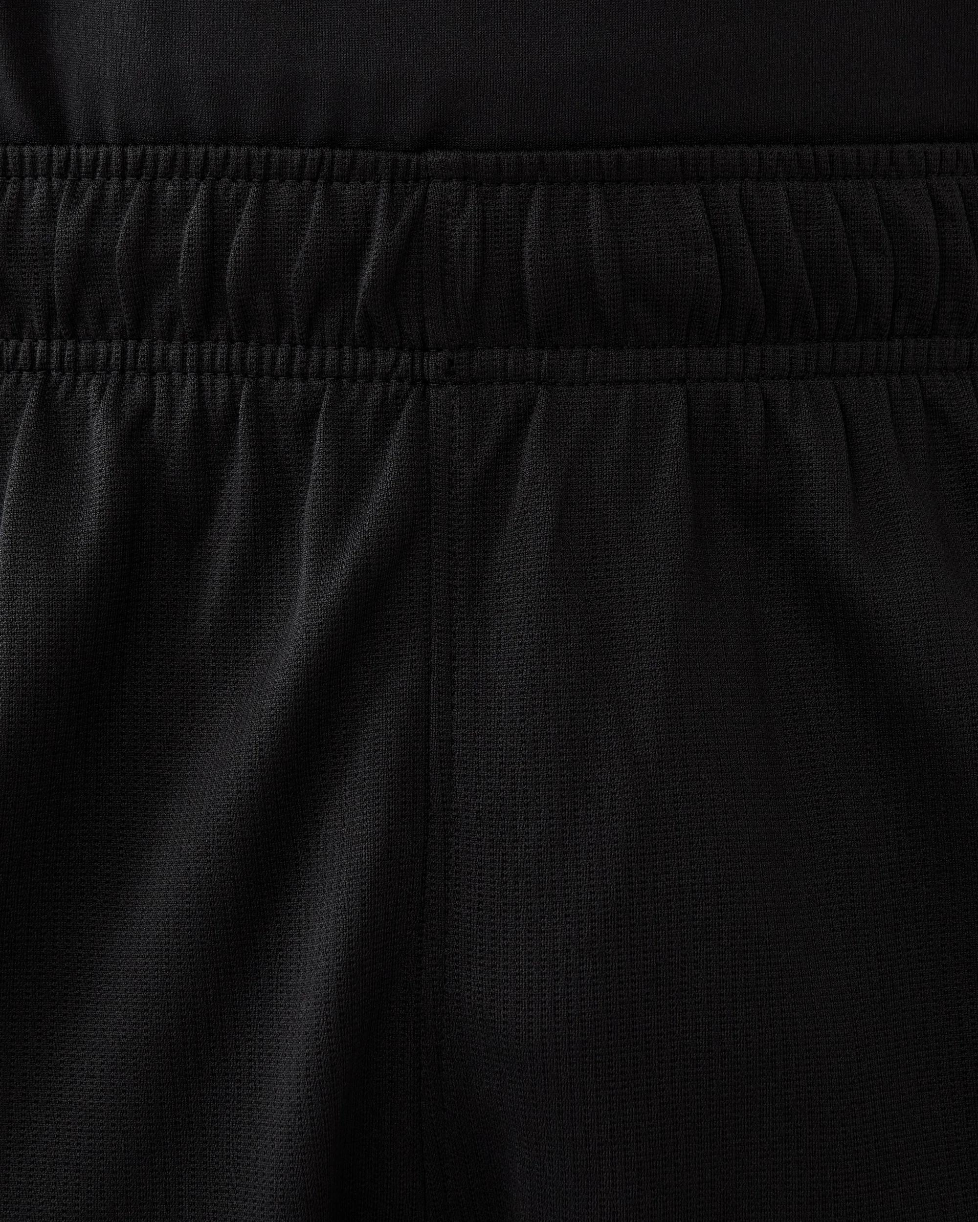 4 Active Mens Comfort Sports Shorts Black, 4 of 8