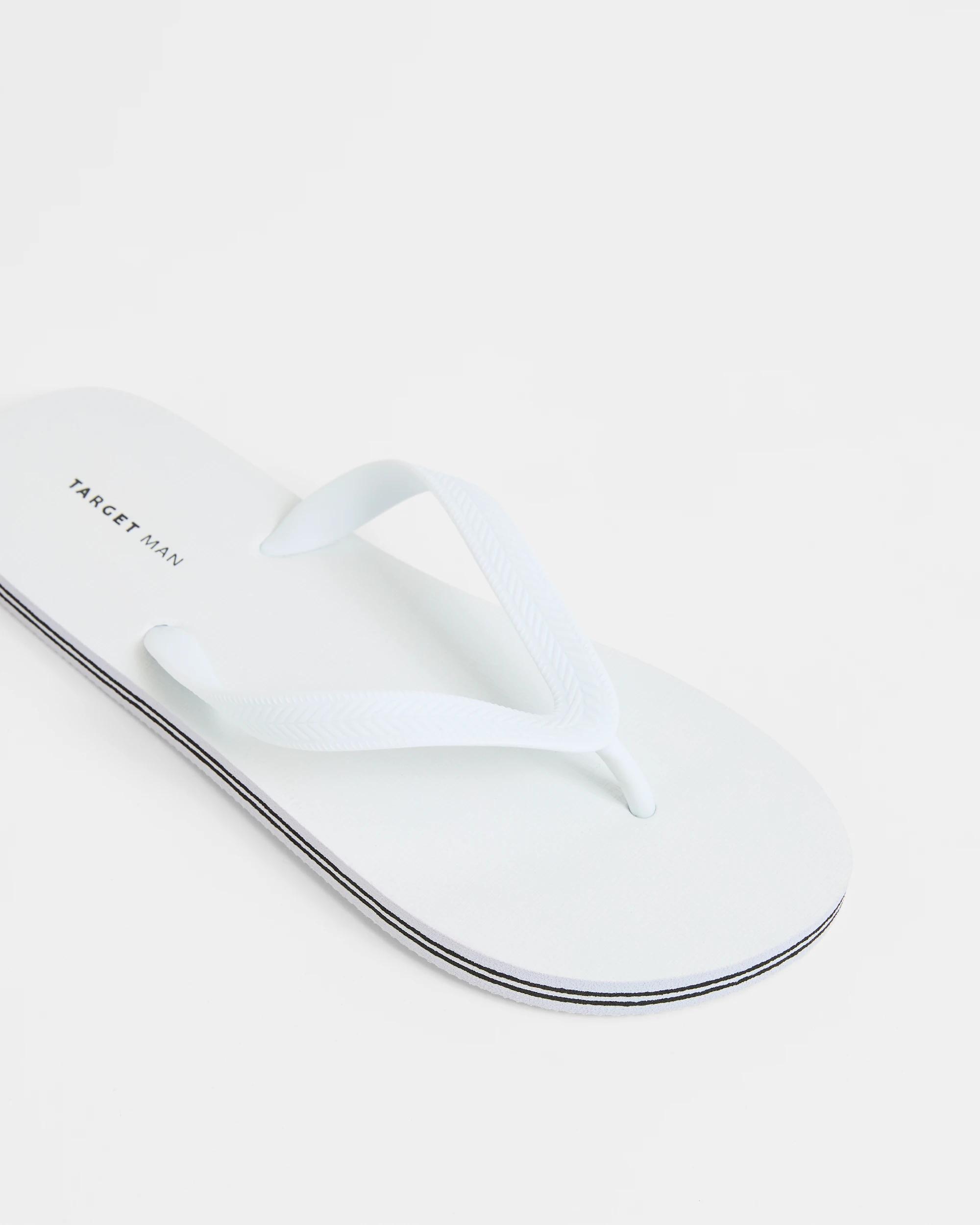 3 Target Man Thongs - Maui WHITE, 3 of 3