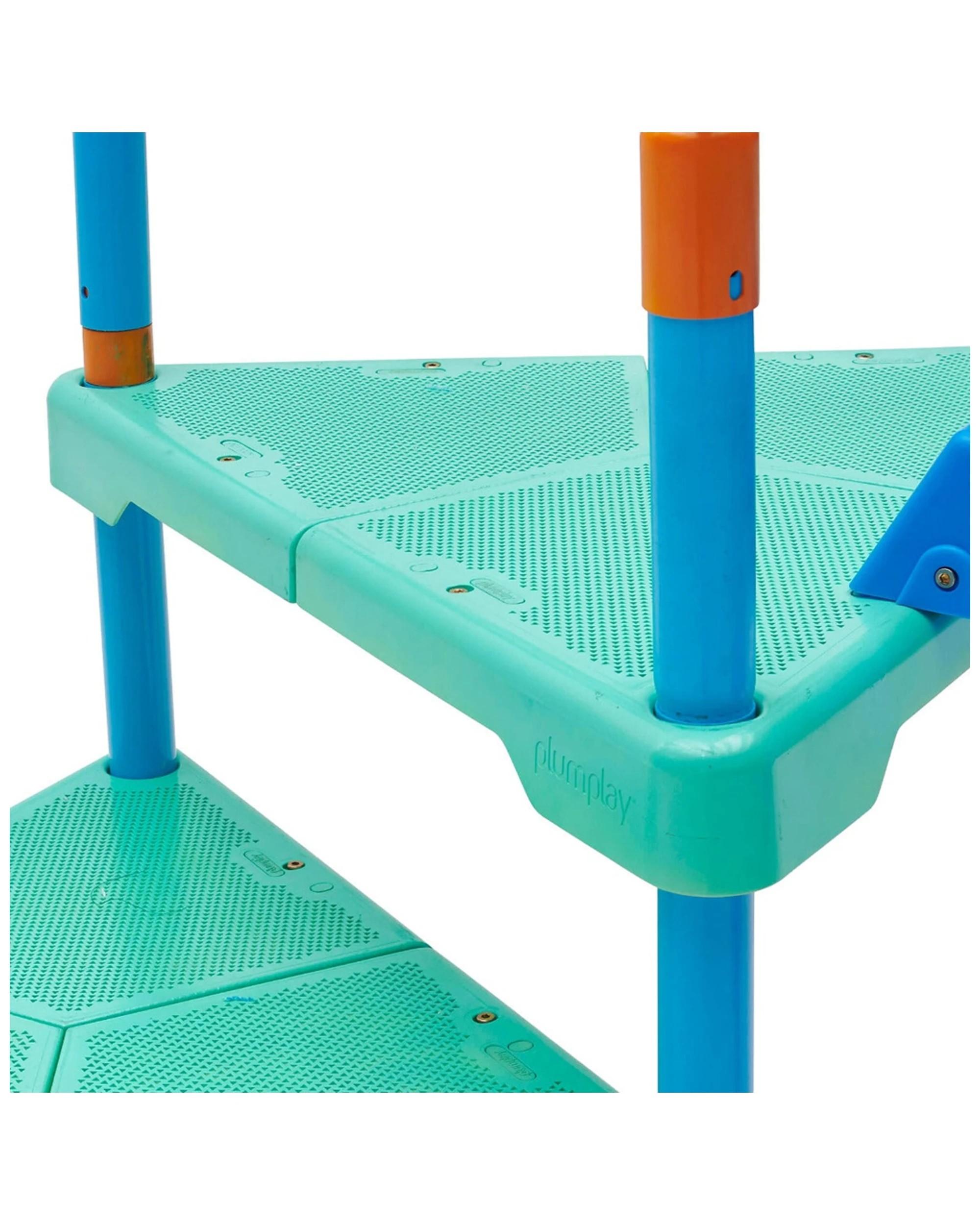 6 Plum Play Au Water Park Shower Tower With Slide And Sprinklers For Kids - Blue, 6 of 9