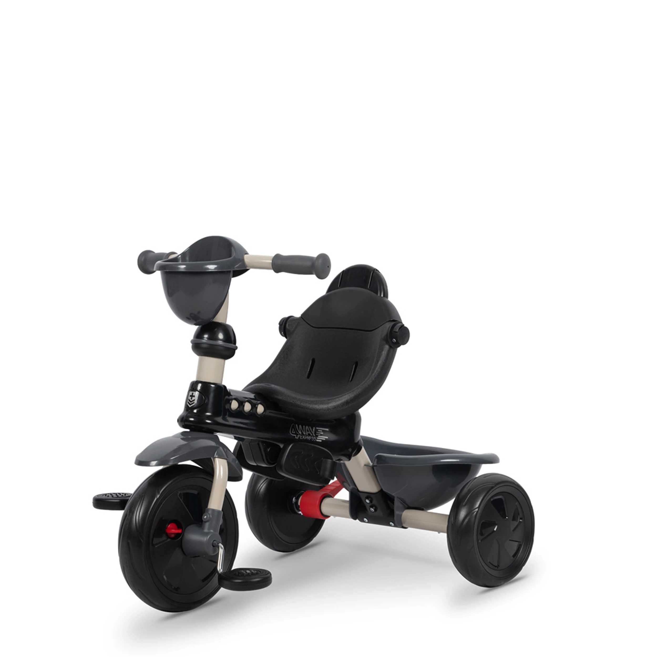 4 4 Way Express Trike - Black and Grey, 4 of 8
