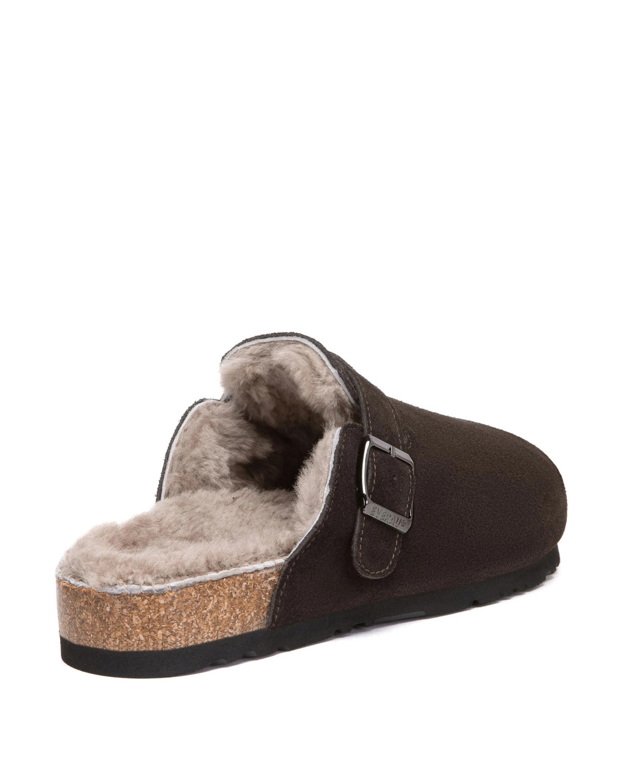 3 Everau Womens Hazco Clogs CHOCOLATE, 3 of 5
