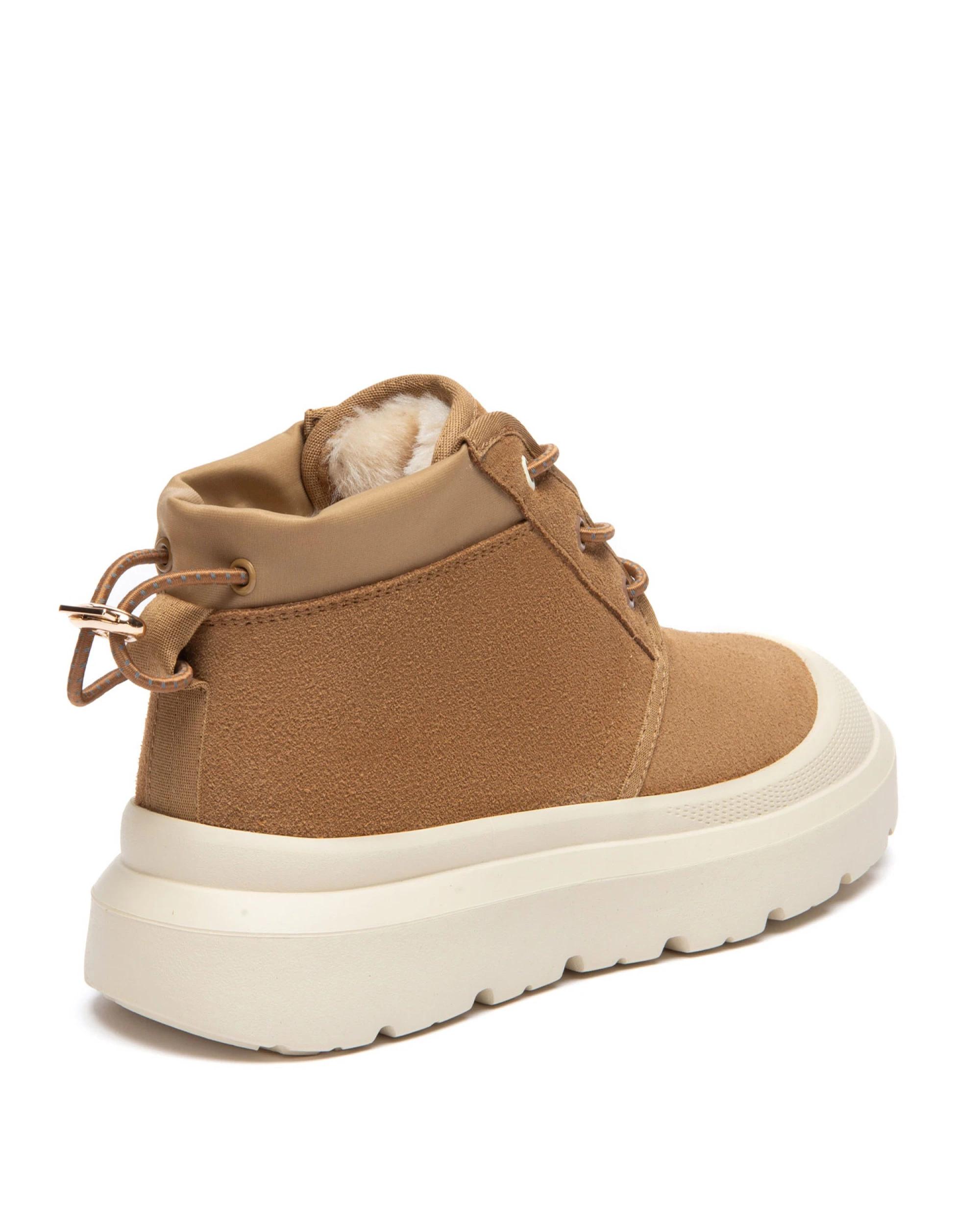 3 Australian Shepherd UGG Men Bravin Drawstring Boots CHESTNUT, 3 of 4