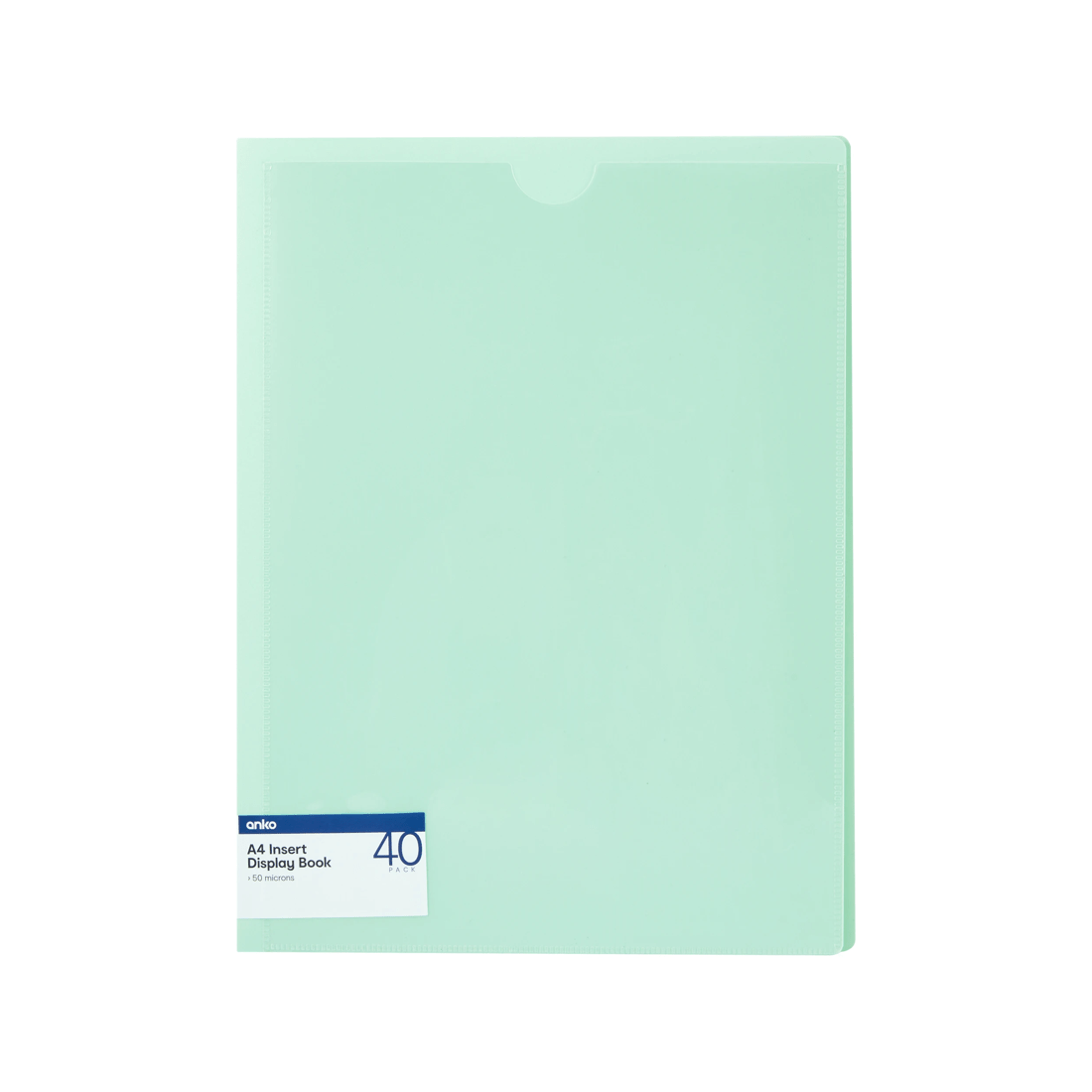 1 A4 Insert Display Book - Mint, 1 of 7