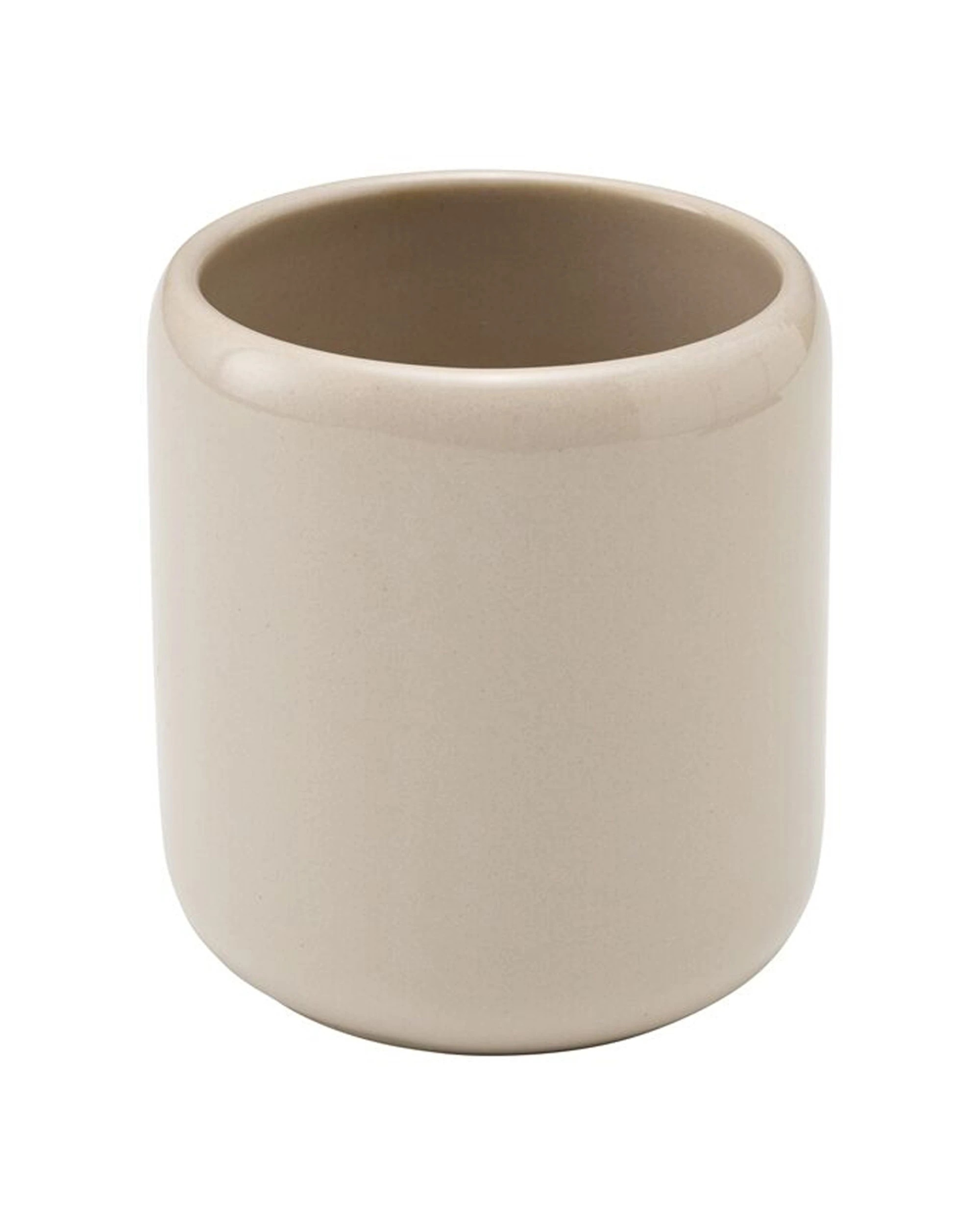 1 Porto Reactive Glaze Stoneware Hamilton Bathroom Storage Tumbler High Gloss, 1 of 1