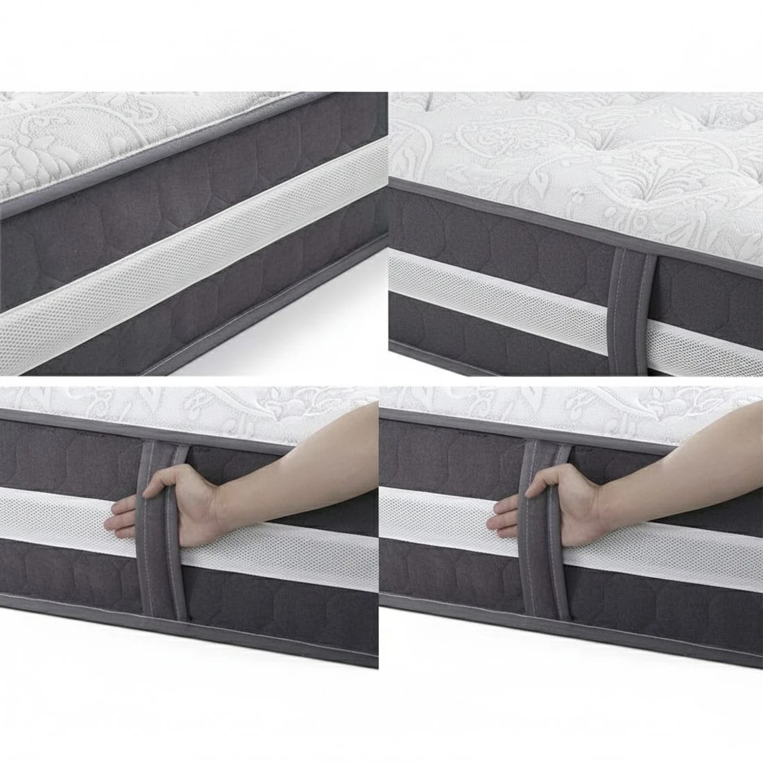 5 Giselle Bedding 30cm Mattress Pocket Spring King - King Bed - Multi, 5 of 7