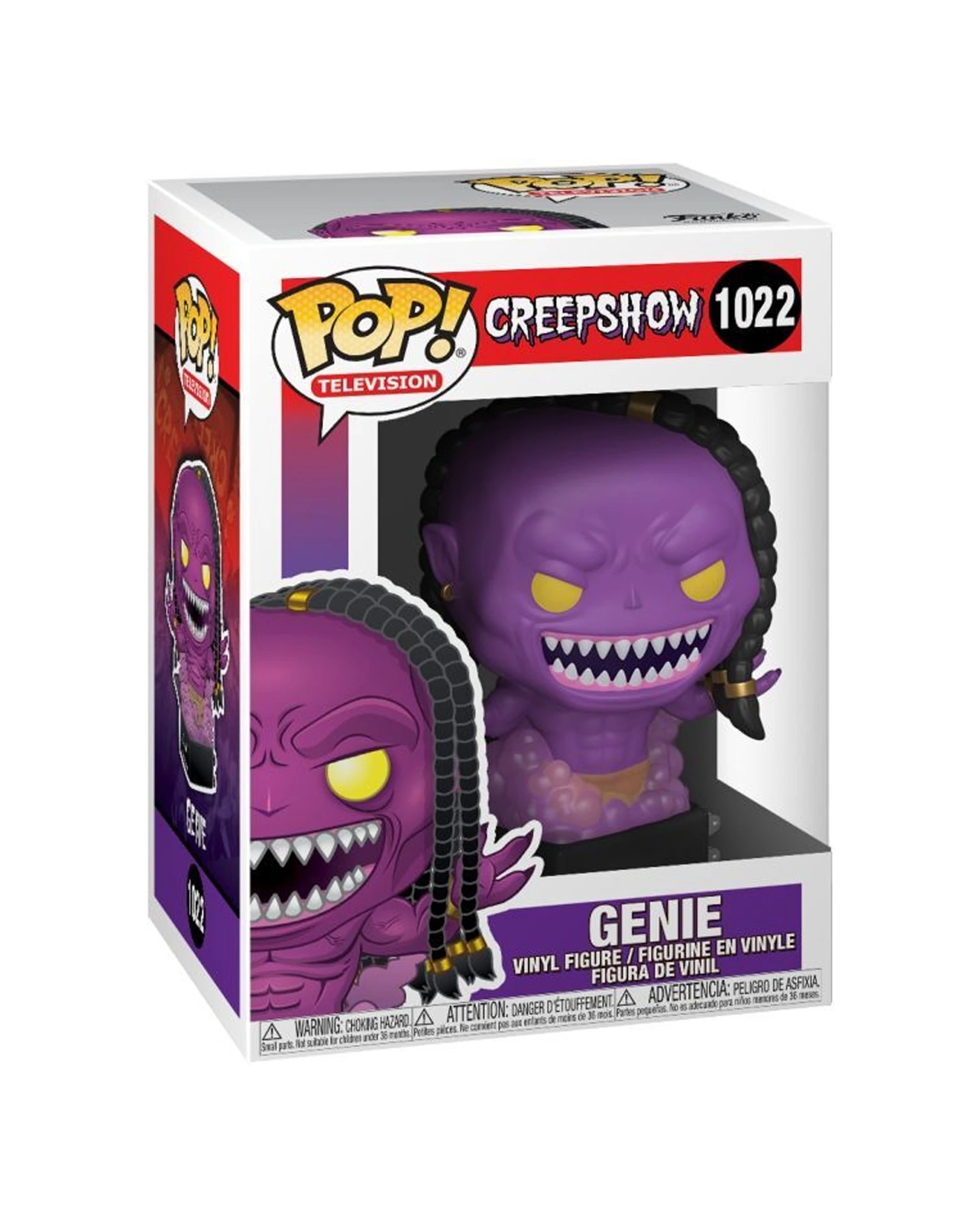 2 Pop Creepshow - Genie Collectible Action Figure Monster Toy 10Cm Vinyl - Multi, 2 of 3