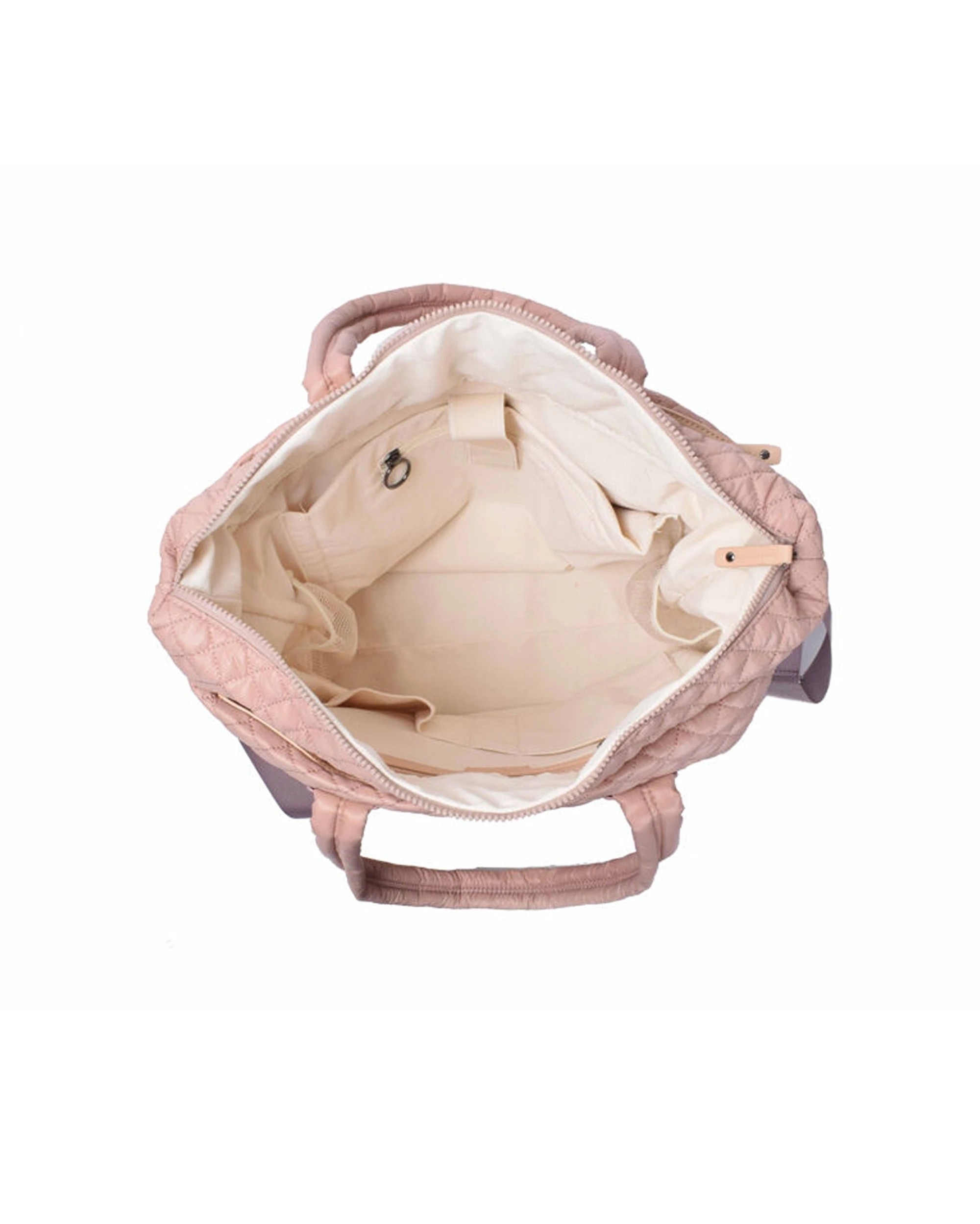 4 Tosca Metro Large Travel Tote Bag With Detachable Shoulder Strap - Pink, 4 of 8