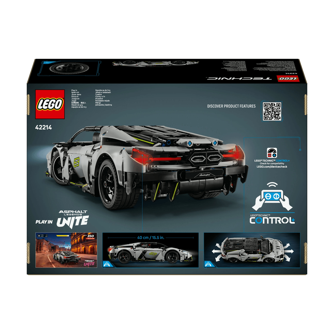 10 LEGO Technic Lamborghini Revuelto Super Sports Car 42214, 10 of 10