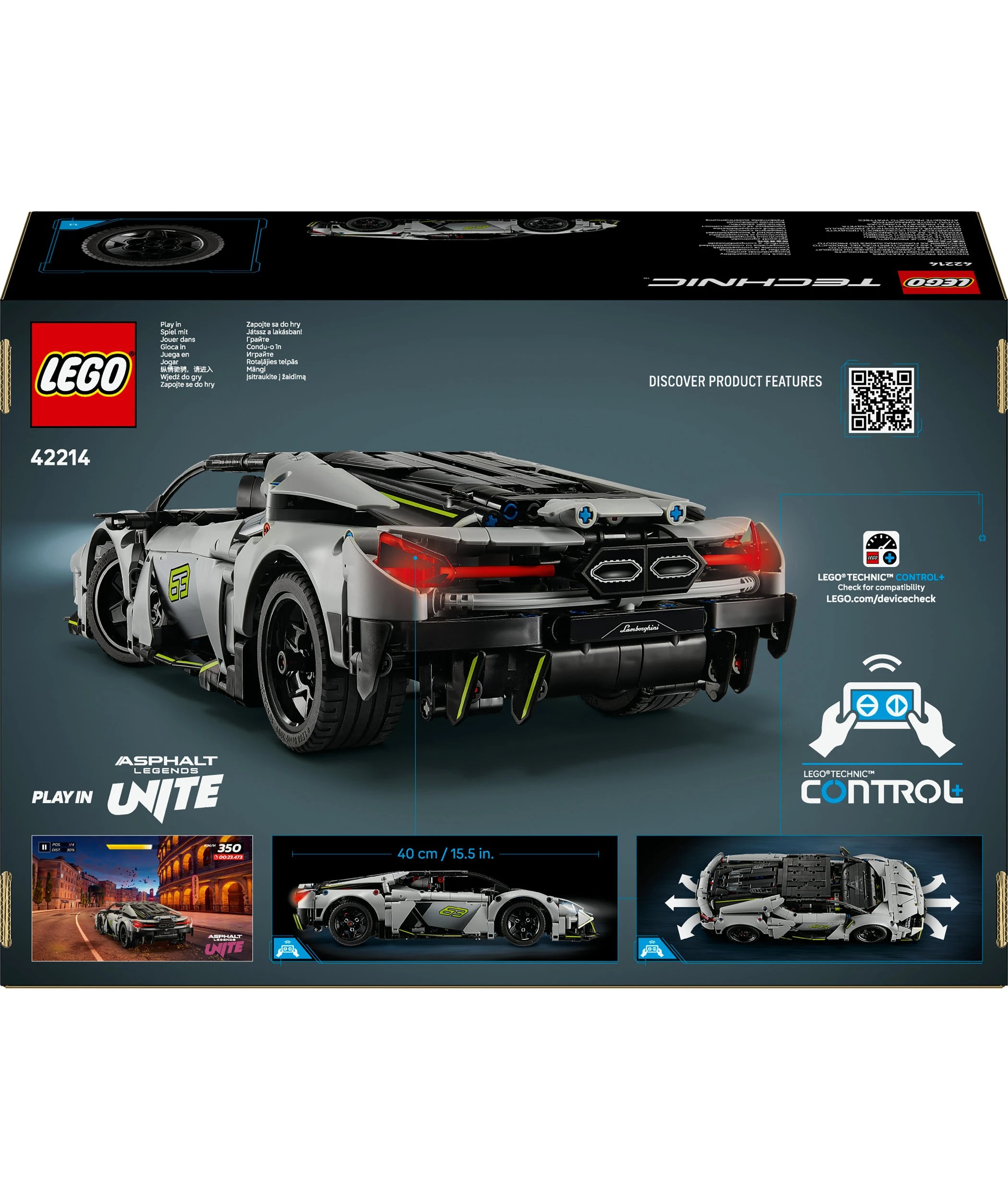 10 LEGO Technic Lamborghini Revuelto Super Sports Car 42214, 10 of 10