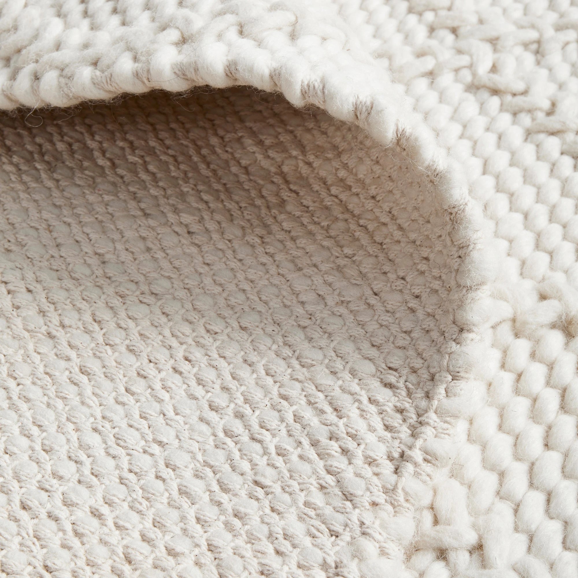 10 Common Ground Rugs Valor 400x300cm - Extra Extra Large Hand Loomed Wool Floor Rug - White, 10 of 10