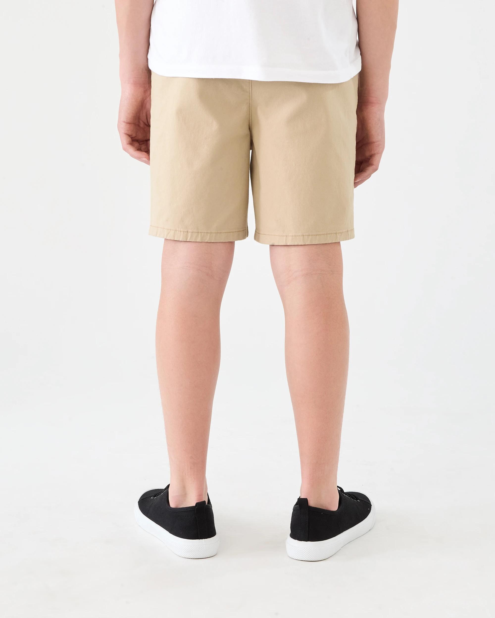 2 Washed Pull On Shorts Safari, 2 of 6