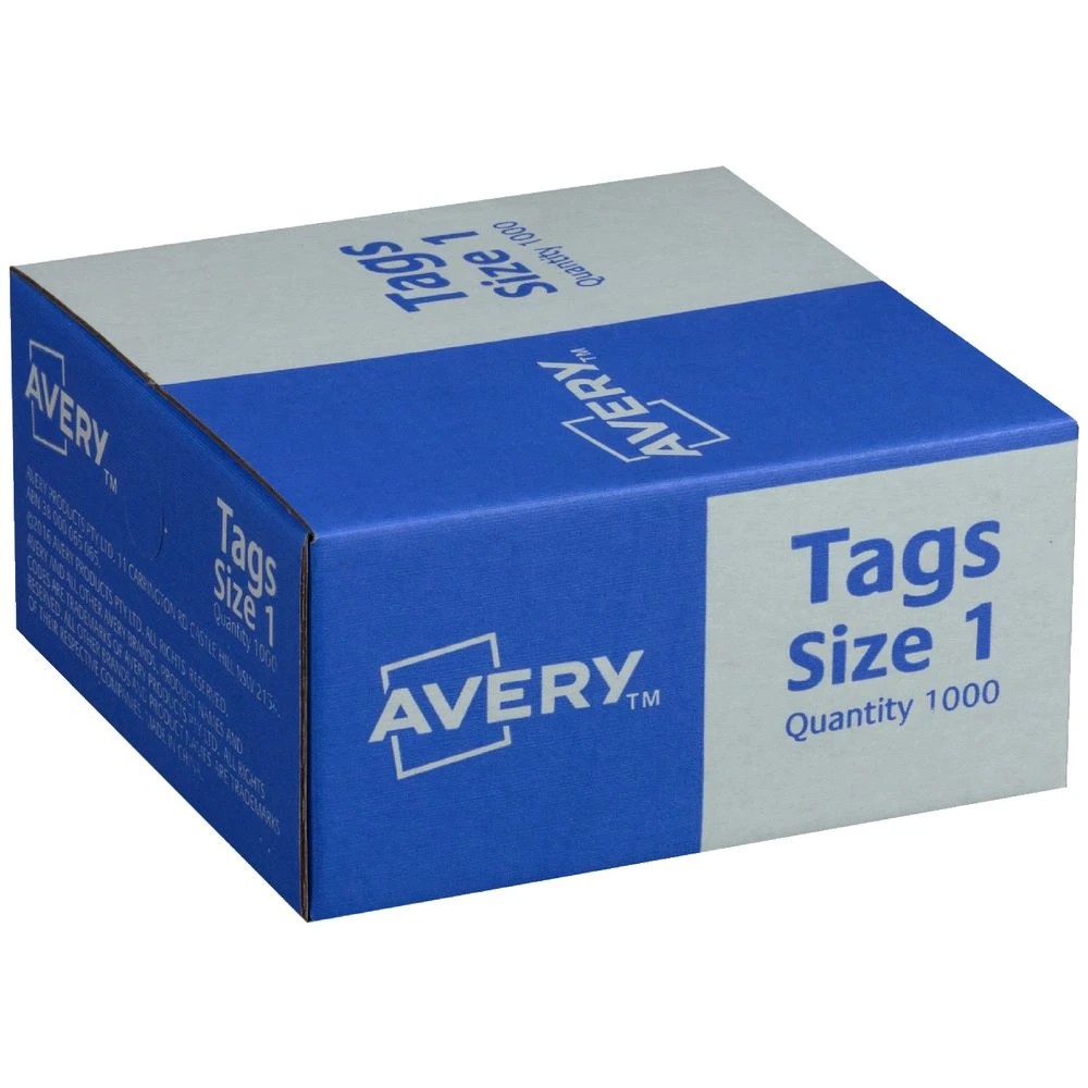 4 Avery Shipping Tags Buff Size 1 1000 pack, 4 of 5