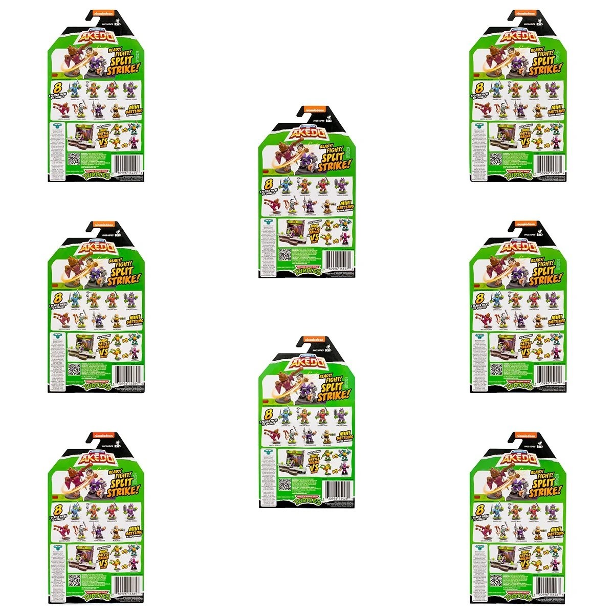 7 Legends of Akedo Teenage Mutant Ninja Turtles: Mini Battling Warriors Single Pack - Assorted, 7 of 7