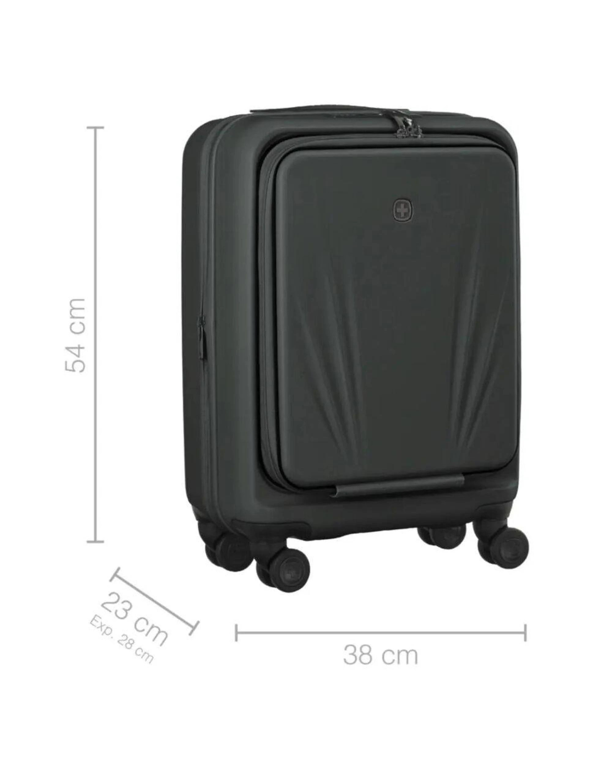 3 Wenger Skyon Hardside 2 Piece Luggage Set Anthracite, 3 of 10