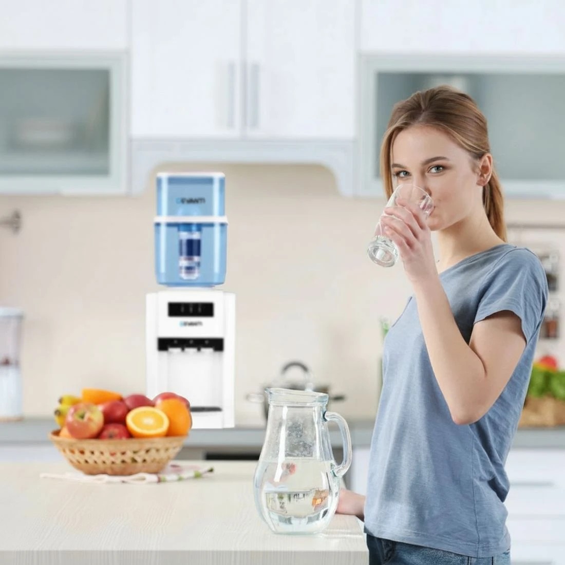 7 Devanti Water Cooler Dispenser 7-Stage Filter 2 - Clear, 7 of 8