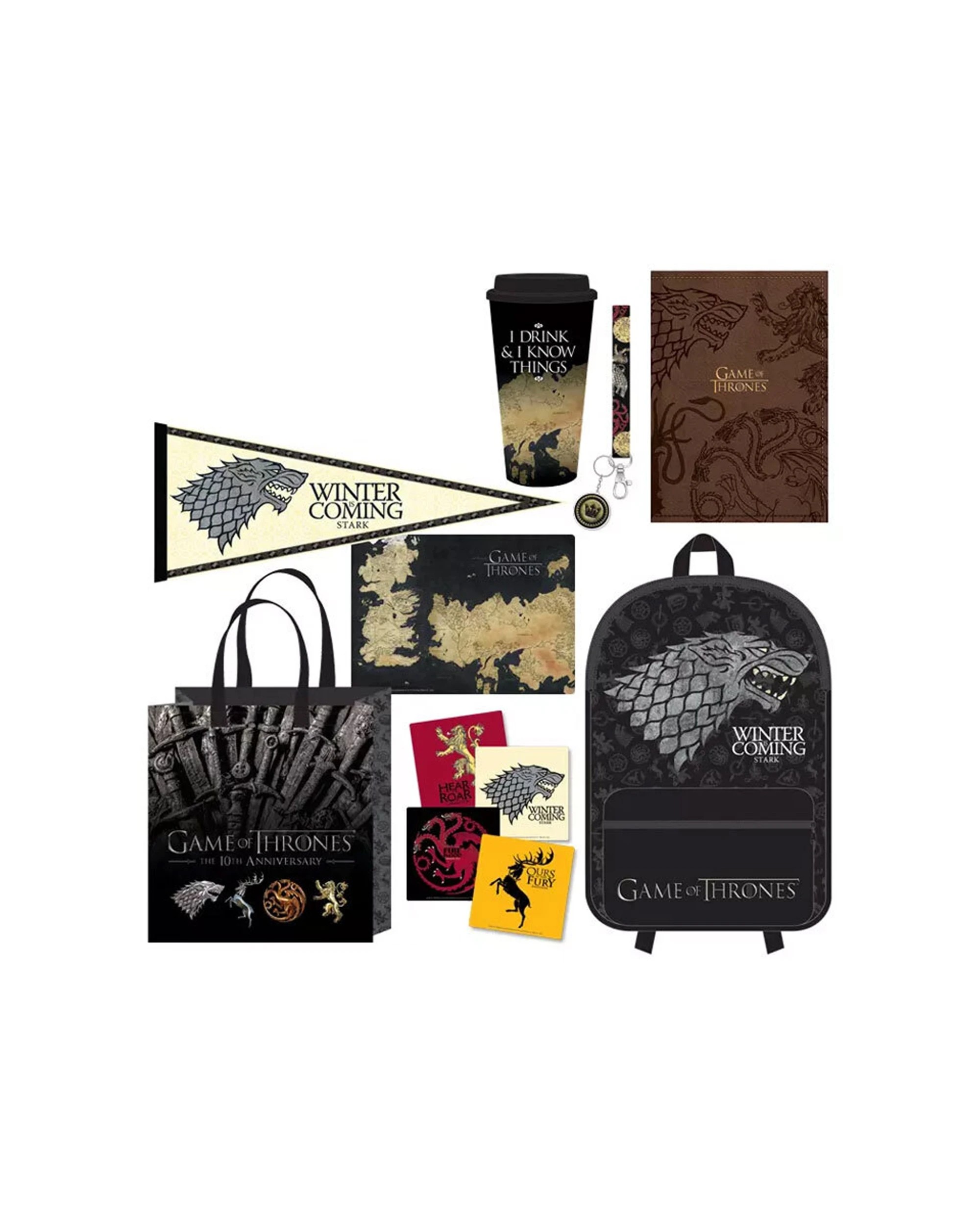 1 Game Of Thrones Fantasy TV Series Themed Gift Fun Showbag - Multi, 1 of 8