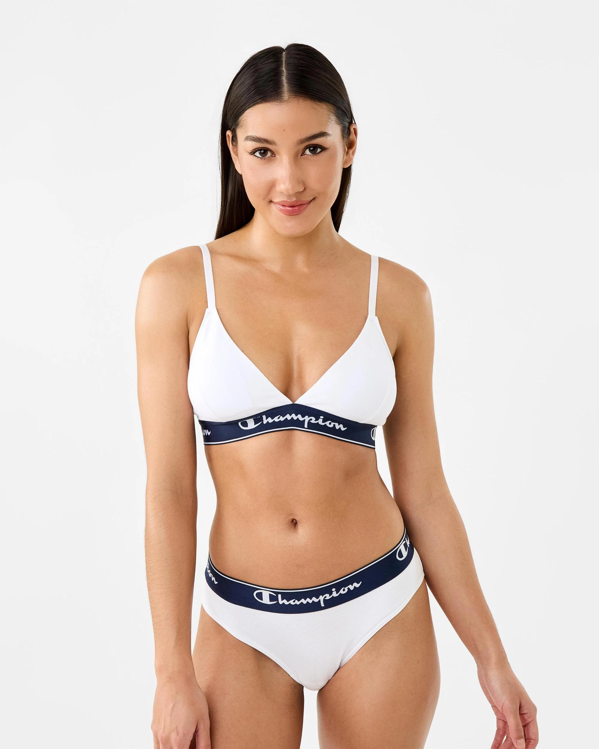 10 Champion Bralette White Navy, 10 of 10