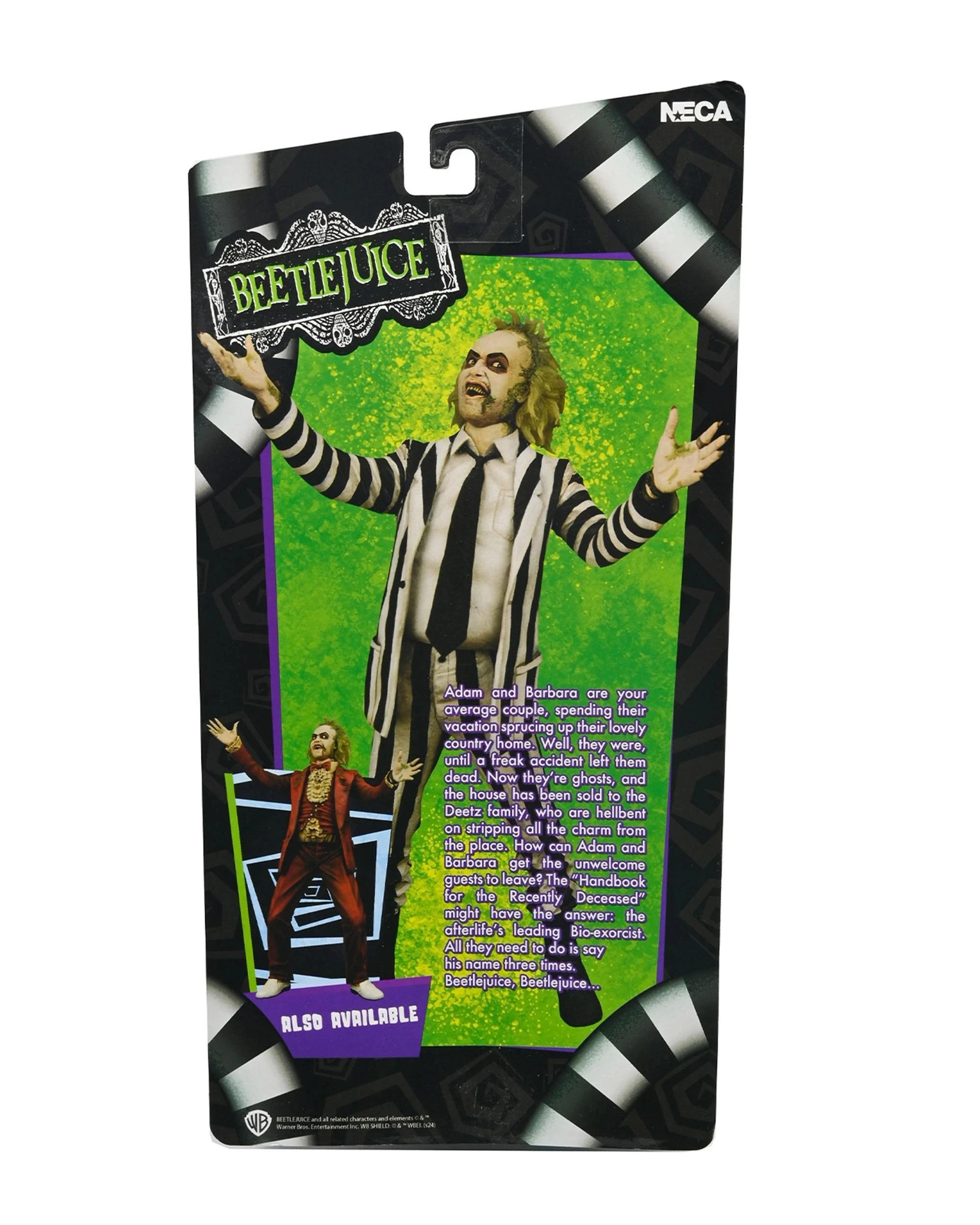 6 NECA - Beetlejuice 7-Inch Scale Action Figure - Black, 6 of 7