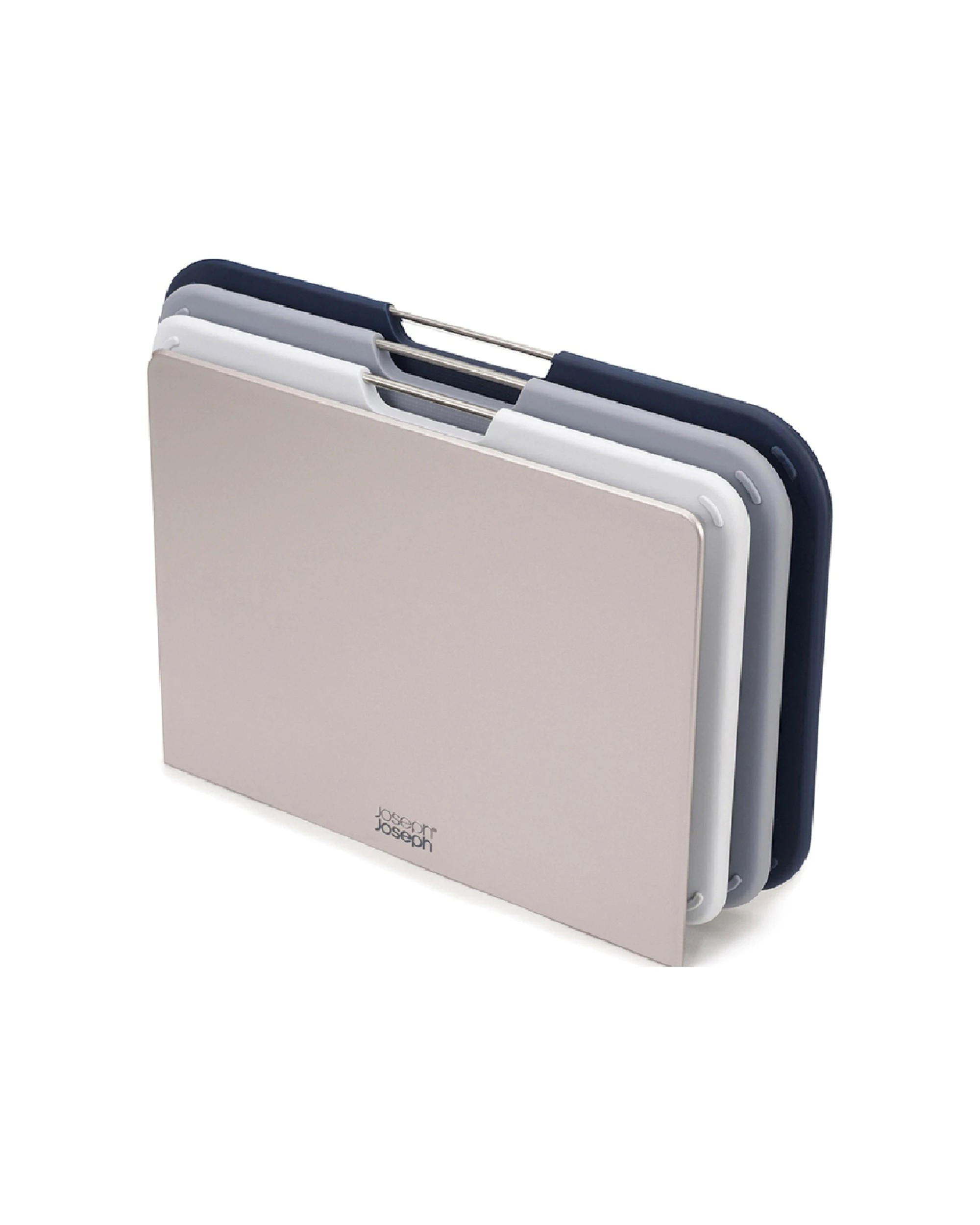 1 Joseph Joseph 3pc Nest Chopping Board Set With Storage Large Set - Grey, 1 of 4