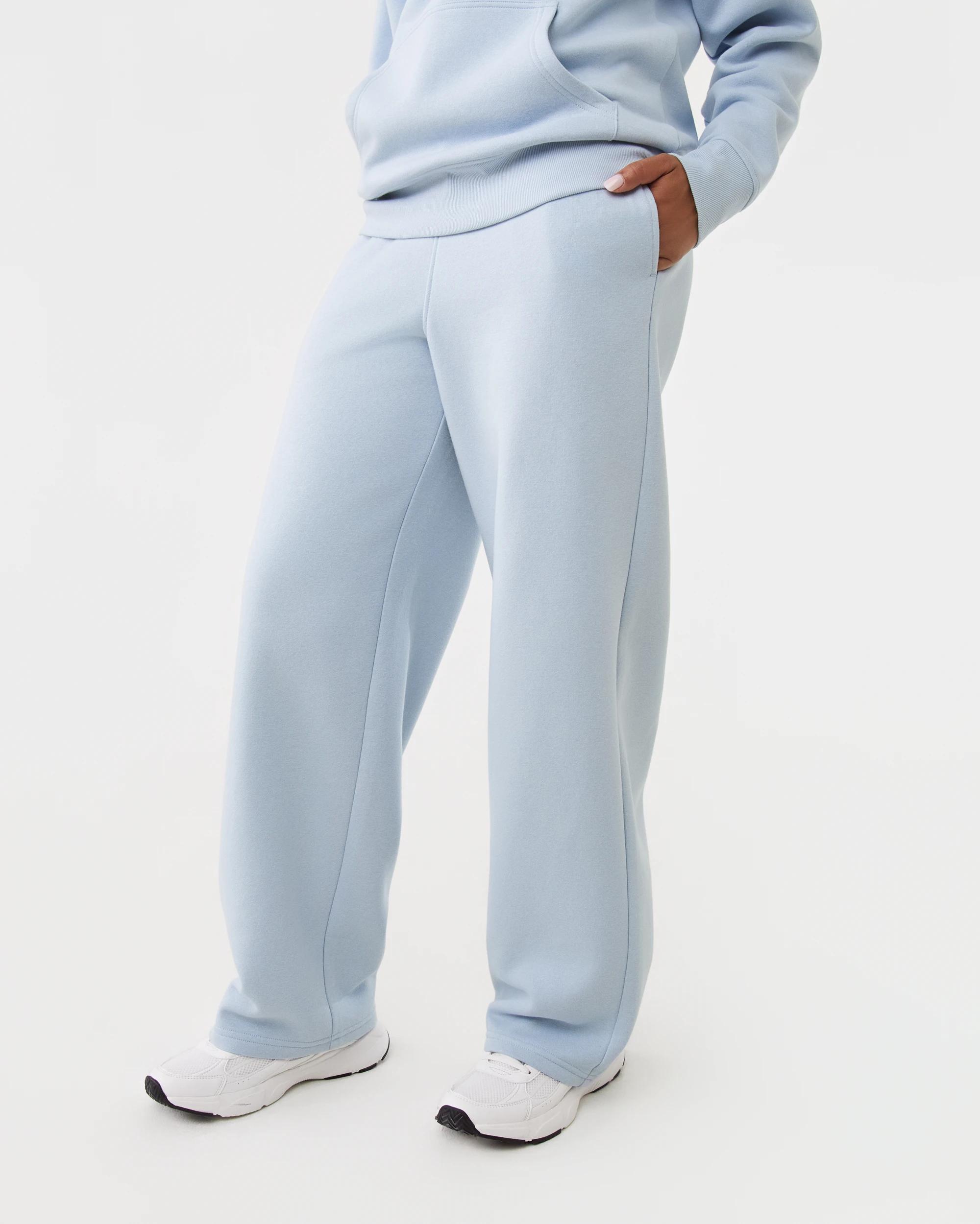 1 Active Womens Essential Straight Leg Trackpants Seashell, 1 of 6